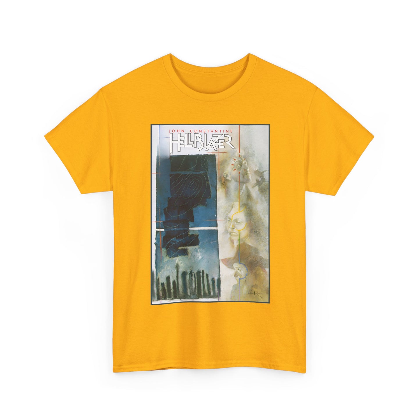 Hellblazer T-Shirt - Dave McKean Art - Vertigo Comics - John Constantine - #14 Cover Art