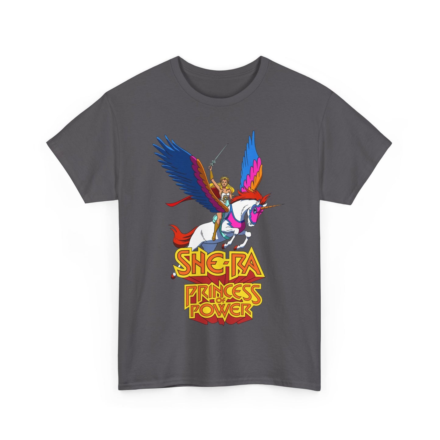 She-Ra & Swiftwind T-Shirt - Adora, Princess of Power, POP - Beloved Filmation Cartoon from the 1980s - He-Man Connection - Etheria - Fighting Hordak and the Evil Horde
