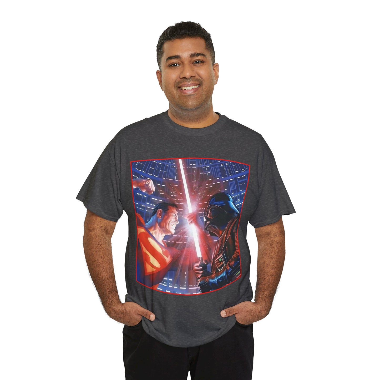 Superman Vs Darth Vader T-Shirt - Alex Ross Art - DC Comics - Star Wars