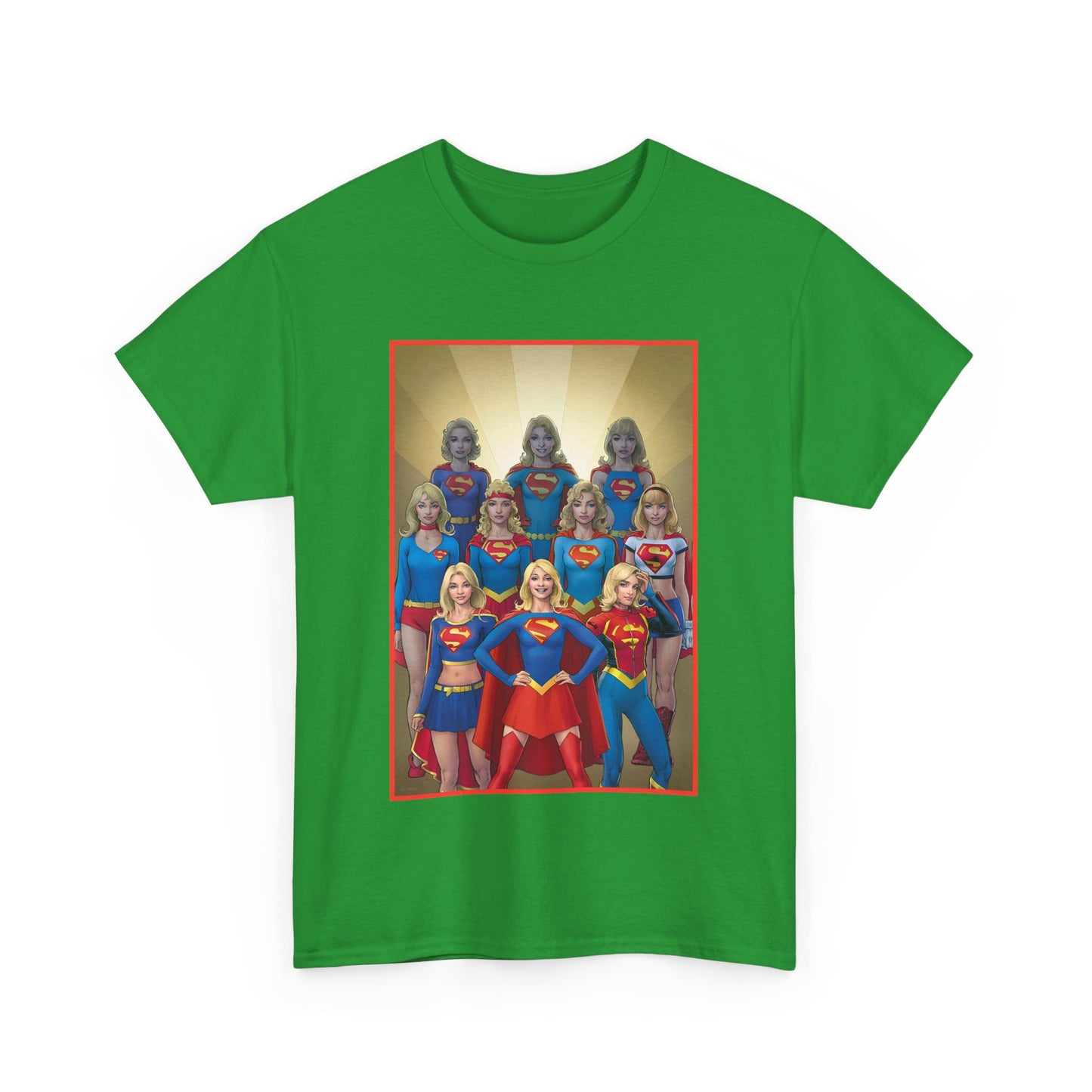 Supergirl Through the Ages T-Shirt - Nicola Scott Art - Kara from Kandor, Superman's Cousin, Linda Danvers - Survivor from Krypton - DC Comics