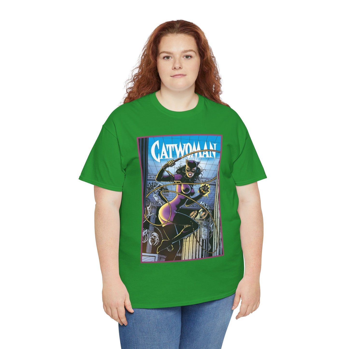 Catwoman T-Shirt - Jim Balent 1990s Art - Selina Kyle - Batman Character, Ally - Gotham City - DC Comics