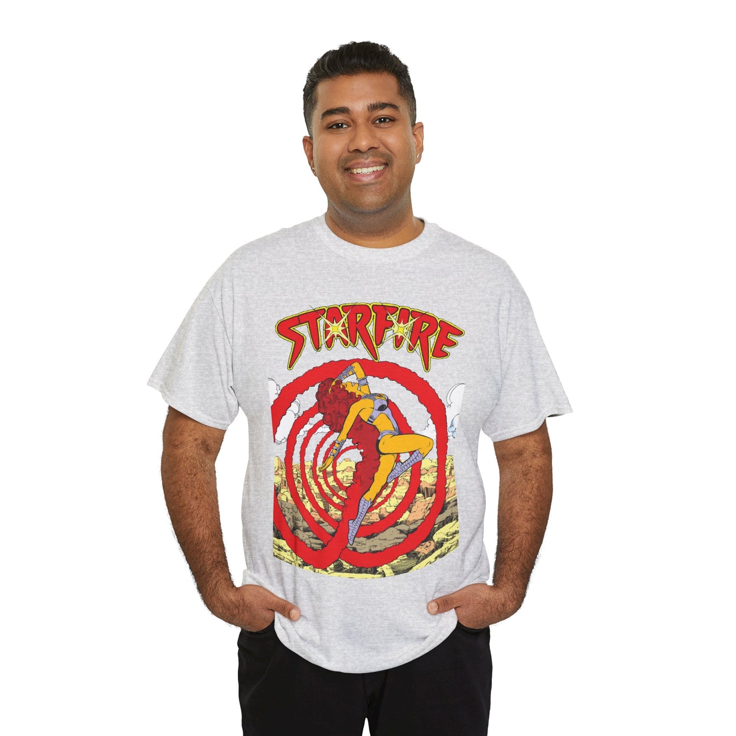 Starfire T-Shirt - George Perez Art - New Teen Titans Member - DC Comics - Koriand'r, Princess from Tamaran