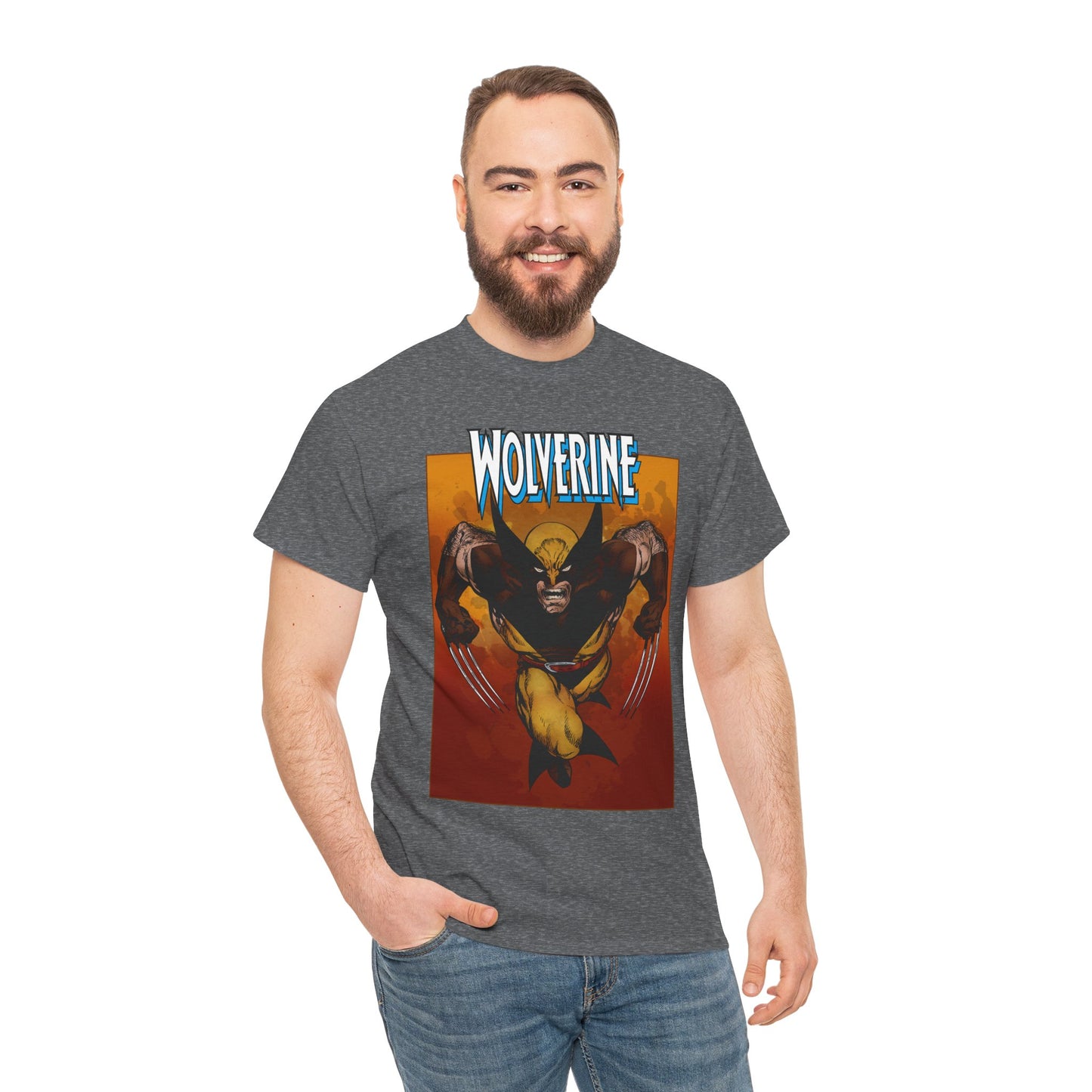 Wolverine T-Shirt - John Byrne Art - X-Men Member - Marvel Comics - Logan - Mutant Leader