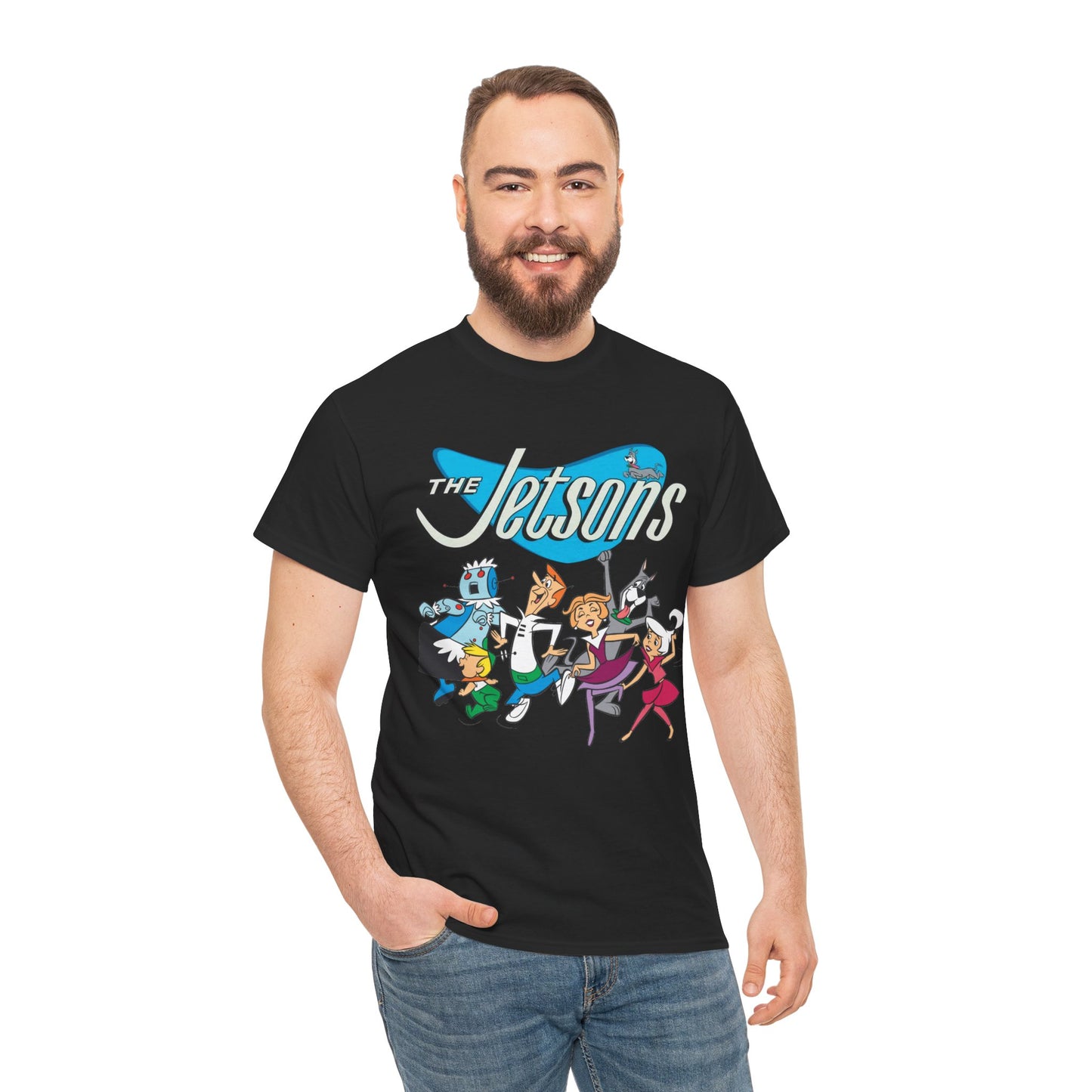 Jetsons T-Shirt - Hanna-Barbera Retro Cartoon - George, Jane, Judy, Astro, Rosie - Futuristic Animated Classic