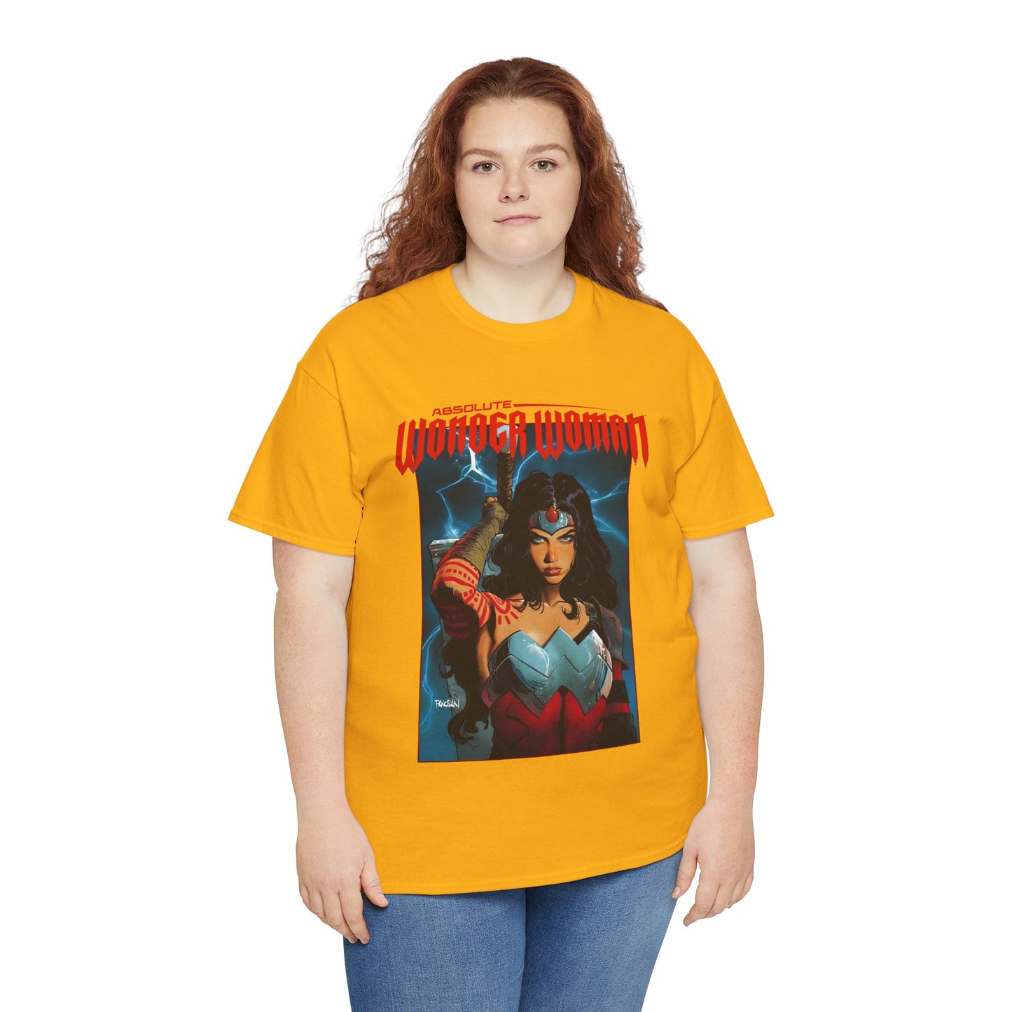 Absolute Wonder Woman T-Shirt - Dan Panosian Art - DC Comics All-In Variant Cover - Raised in Hell by Circe