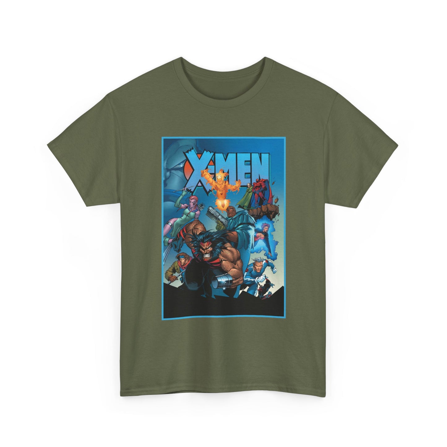 X-Men: Age of Apocalypse T-Shirt - Wolverine, Magneto, Bishop, Quicksilver, Blink - Mutant Alternate Reality - Marvel Comics