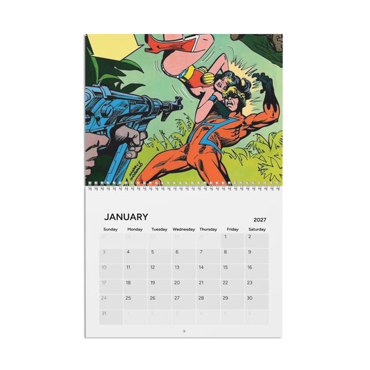 Wonder Woman Calendar (2027) - Bronze Age Artwork