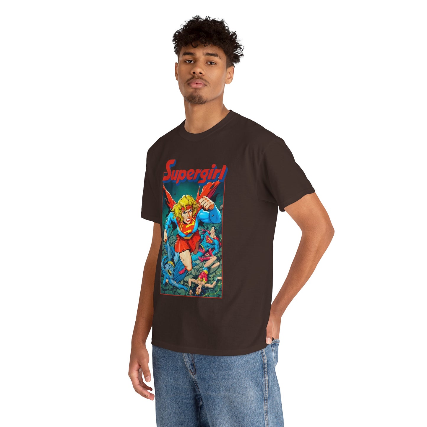 Supergirl T-Shirt - Tom Grummett Art - Crisis on Infinite Earths - Classic DC Comics Series - Death of Supergirl