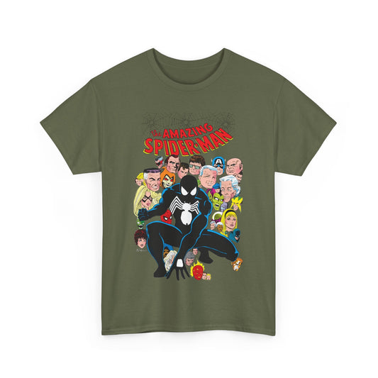 Amazing Spider-Man T-Shirt - Green Goblin, Kingpin, Hobgoblin, Electro, Black Cat, Mysterio, Doctor Octopus, Gwen Stacy - Marvel Comics