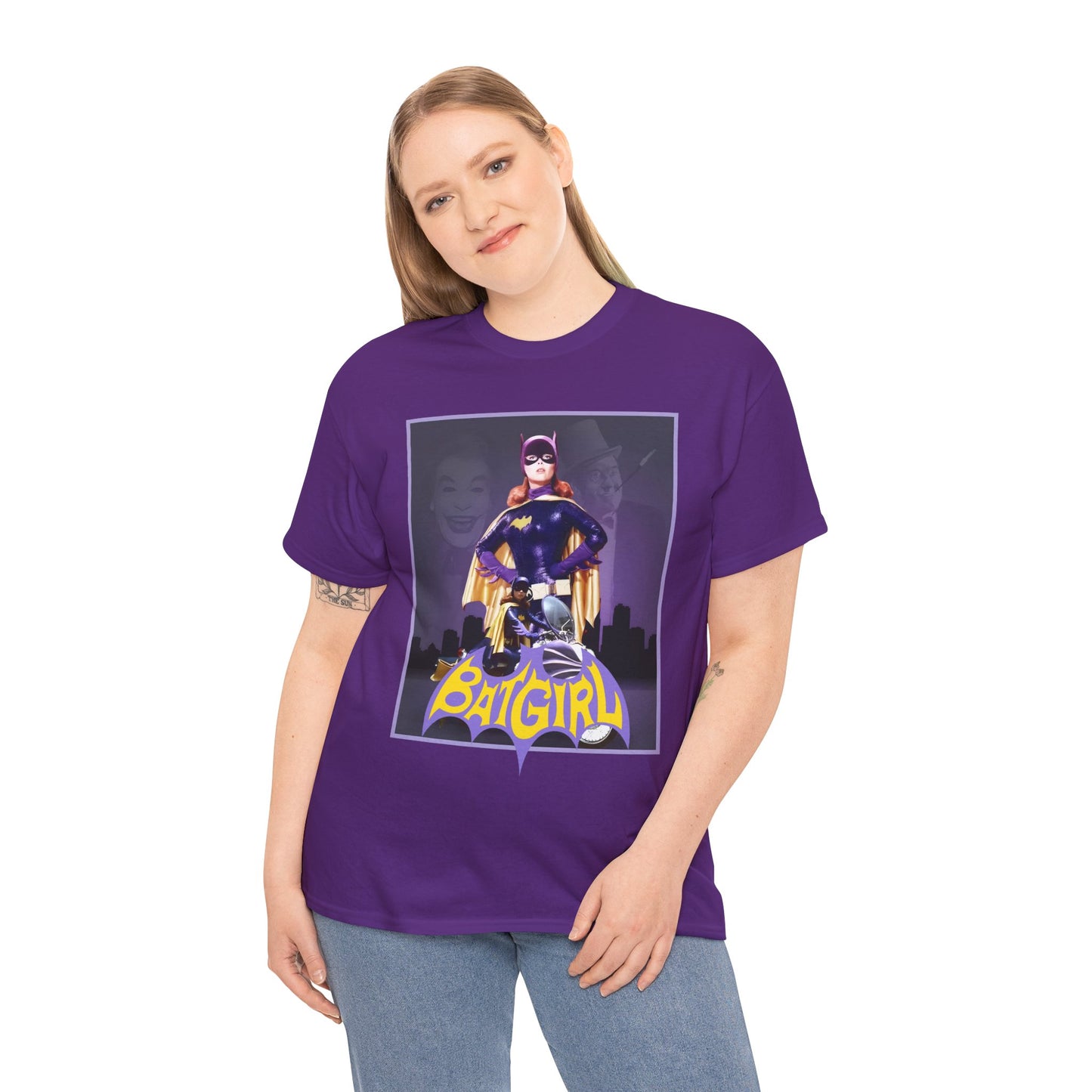 Batgirl T-Shirt - Yvonne Craig - Batman 1966 TV Series - Barbara Gordon, Daughter of Commissioner Gordon, Gotham City Hero