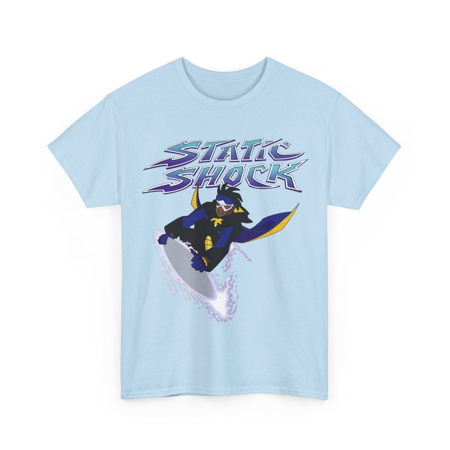 Static Shock T-Shirt - Milestone Comics - WB 1990s Animated Series - DC Comics - Virgil Hawkins