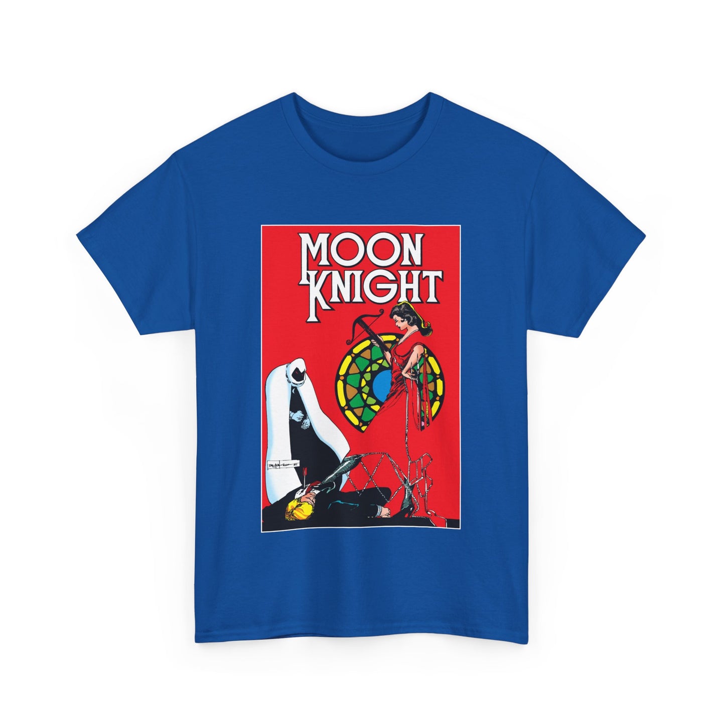Moon Knight T-Shirt - Bill Sienkiewicz Art - Marc Spector - Marvel Comics - Khonshu