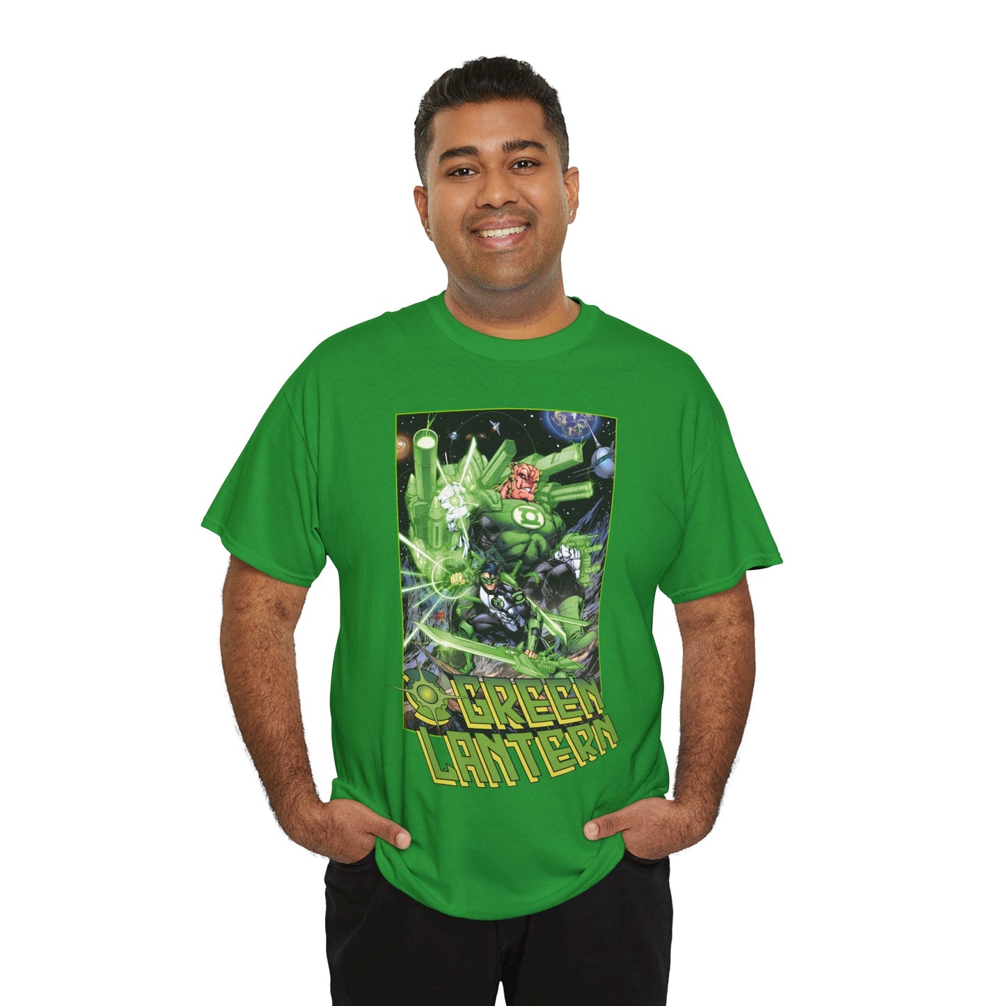 Green Lantern T-Shirt - Kyle Rayner & Kilowog - DC Comics - Green Lantern Corps