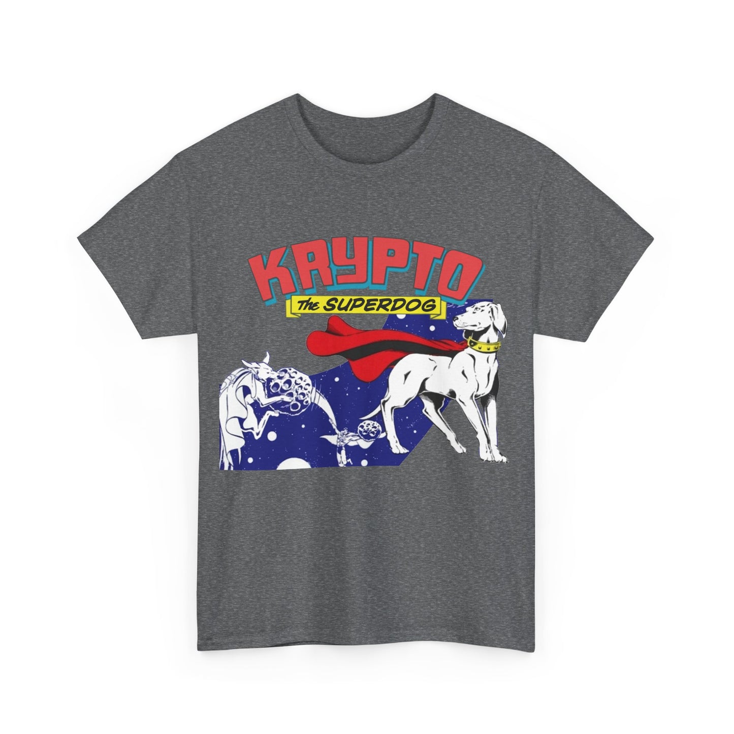 Krypto T-Shirt - James Gunn Superman Movie 2025 - Superman's Beloved Pet -Super Dog from Krypton - Stays at the Fortress of Solitude - DC Comics