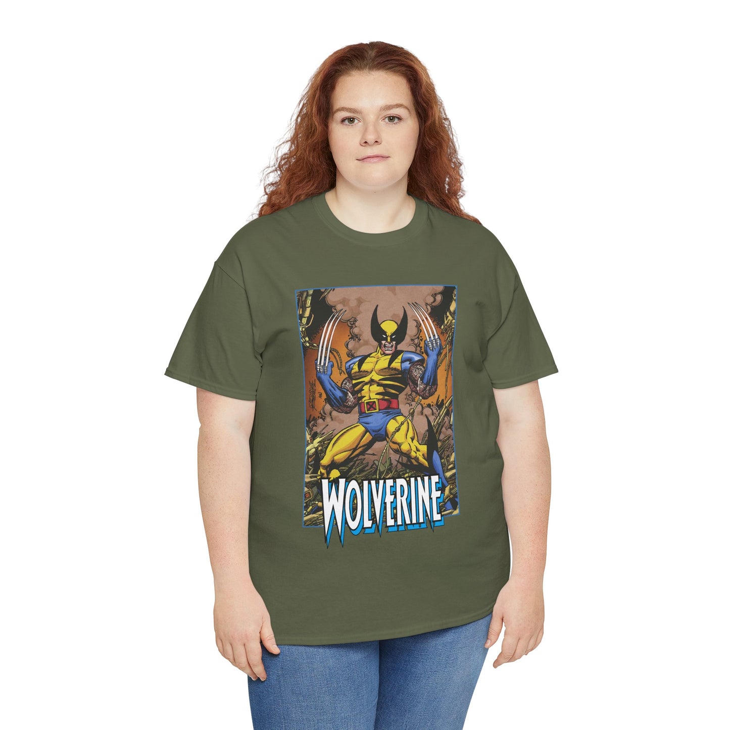 Wolverine T-Shirt - George Perez Art - Uncanny X-Men Member/Leader - Marvel Comics - Logan - Mutant Pride