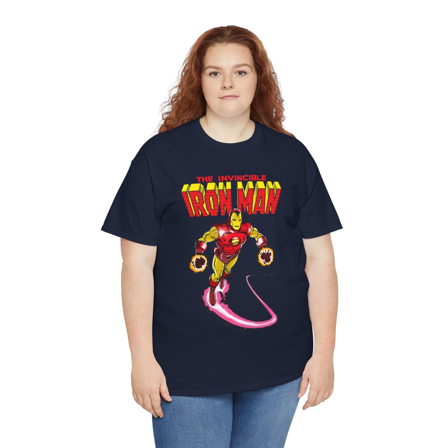 Iron Man T-Shirt - George Perez Art - Tony Stark in his Armor - Avengers Member - MCU - Marvel Comics