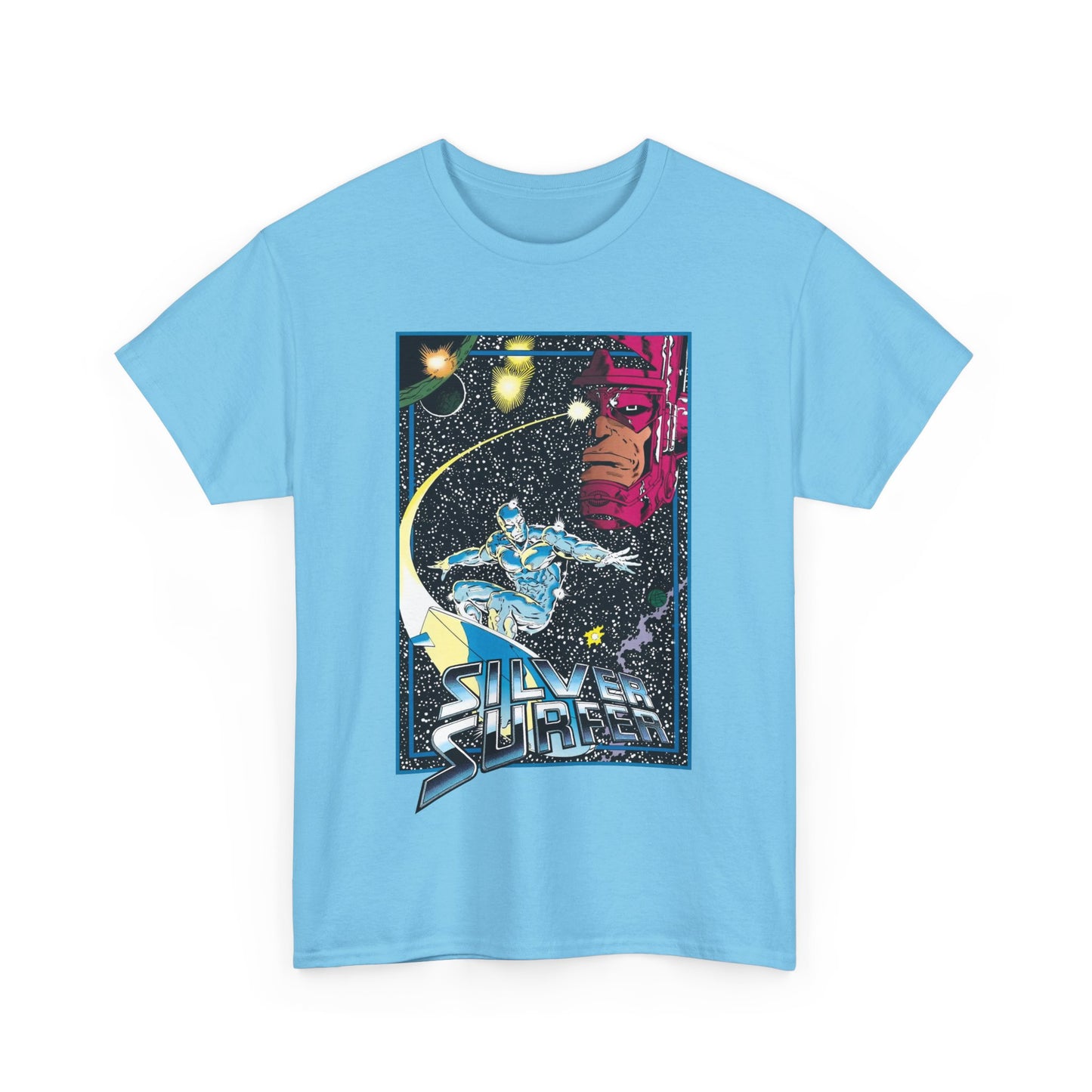 Silver Surfer T-Shirt - Ron Lim Art - Herald of Galactus - Norrin Radd - Popular Marvel Comics Character