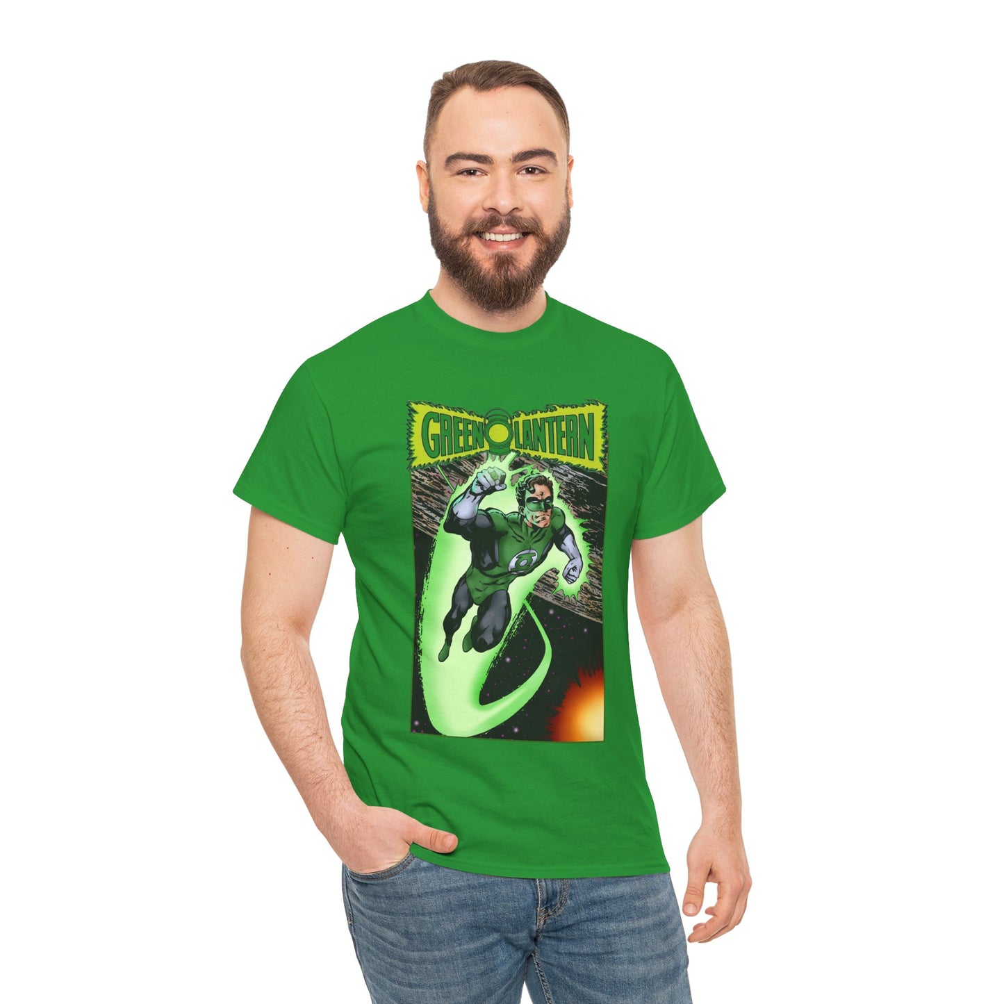 Green Lantern T-Shirt - John Byrne Art - Hal Jordan - Guardians of Oa - DC Comics - Sector 2814