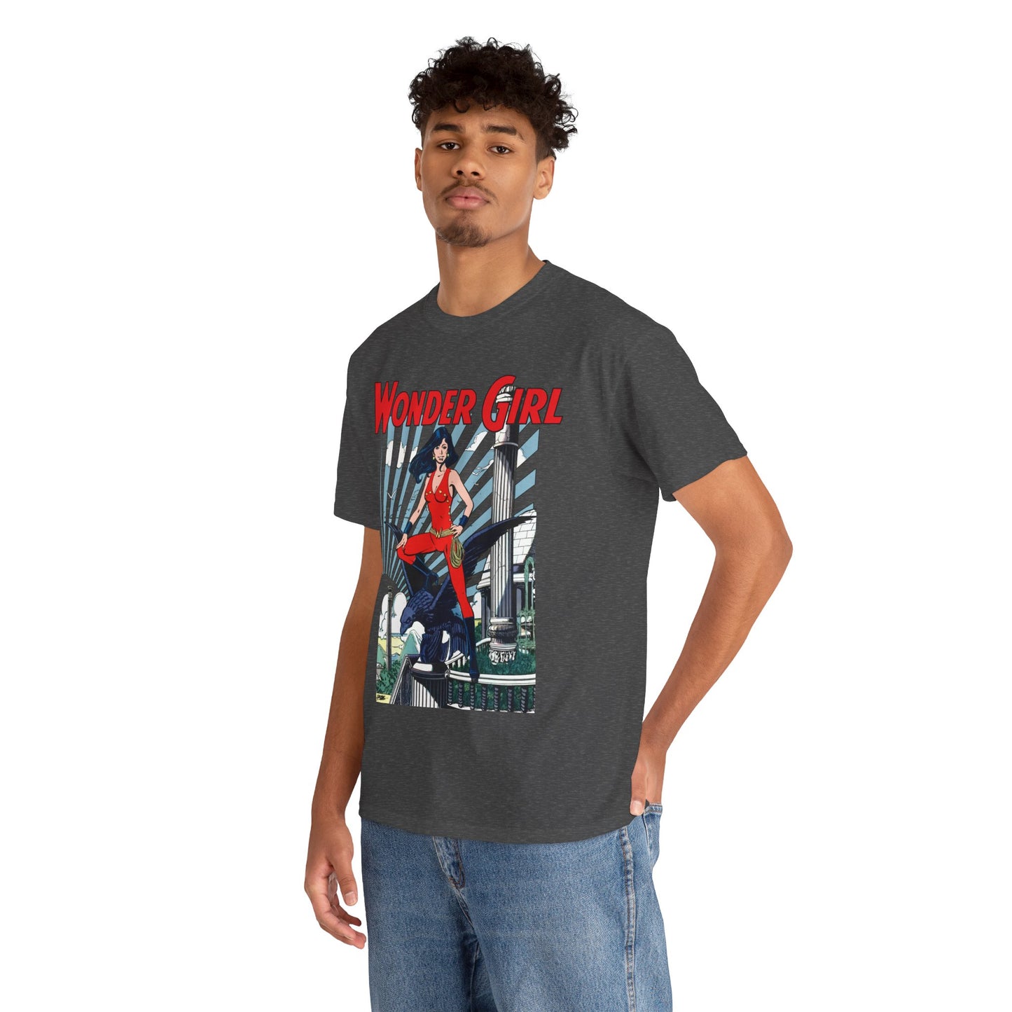 Wonder Girl T-Shirt - George Perez Art - New Teen Titans Member & Leader - Donna Troy, Sister of Wonder Woman - Amazon Warrior - DC Comics
