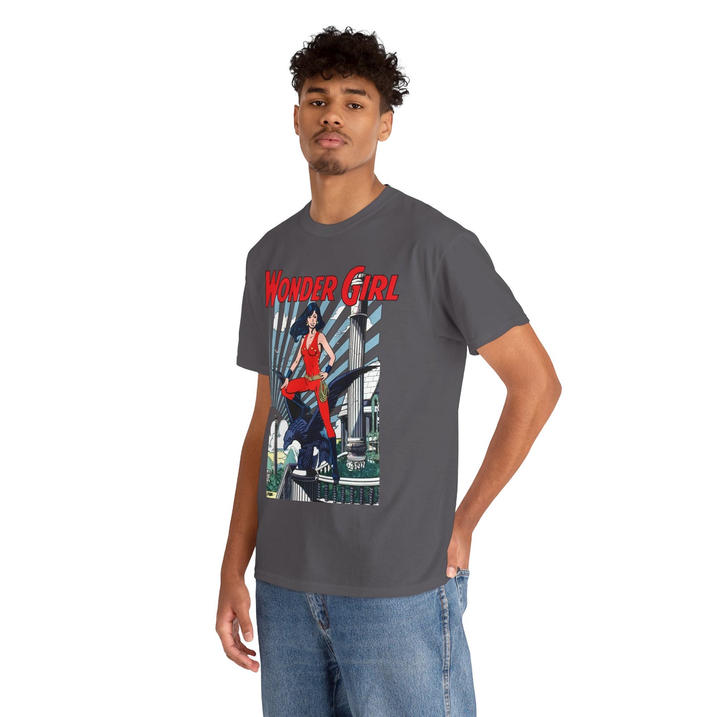 Wonder Girl T-Shirt - George Perez Art - New Teen Titans Member & Leader - Donna Troy, Sister of Wonder Woman - Amazon Warrior - DC Comics