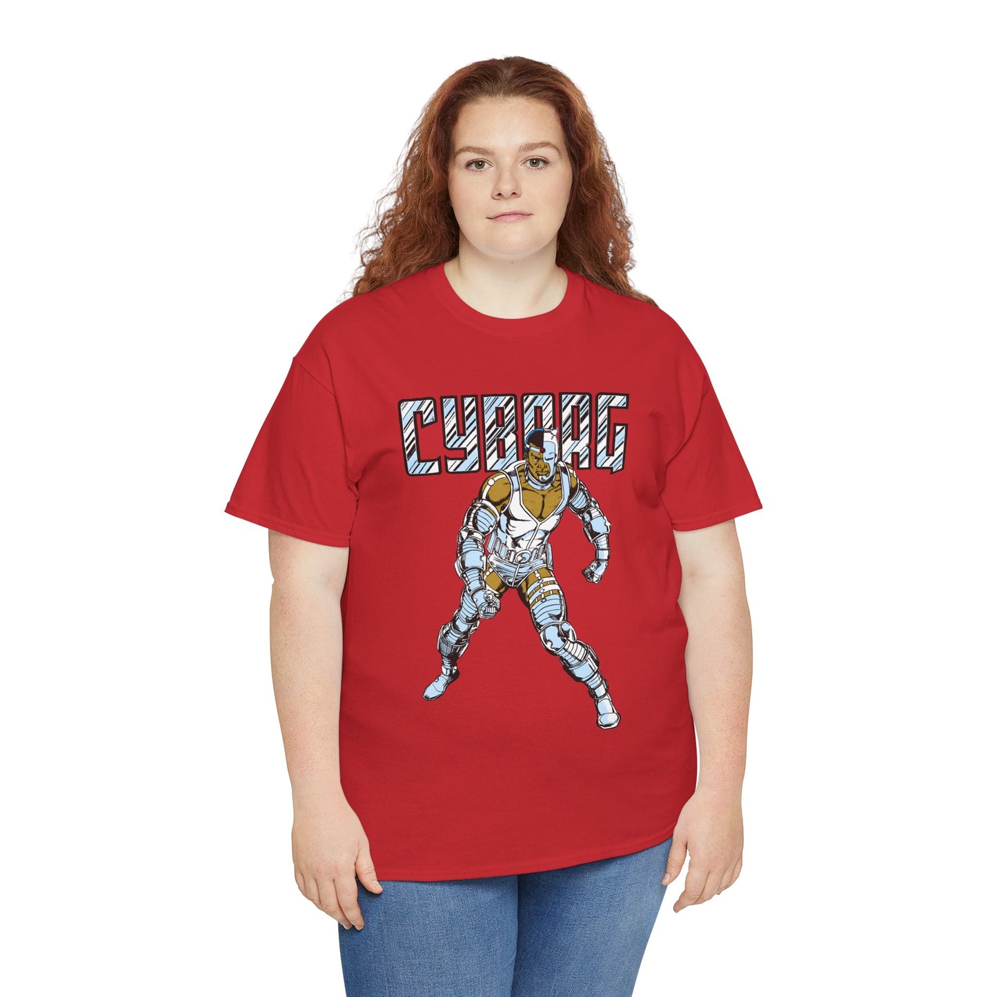Cyborg T-Shirt - George Perez Art - New Teen Titans, Justice League - Victor Stone - DC Comics
