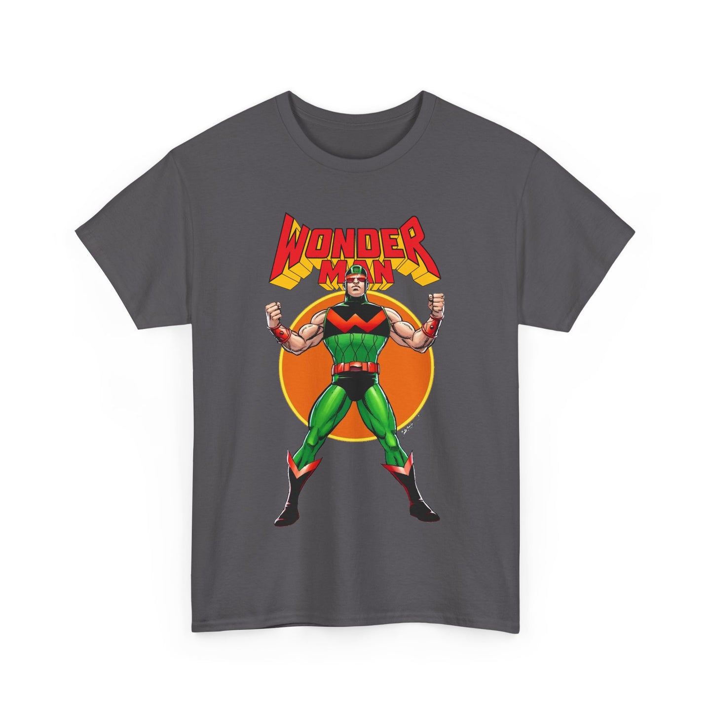 Wonder Man T-Shirt - Classic George Perez Art - Simon Williams, Avengers Member - Popular Marvel Comics Character