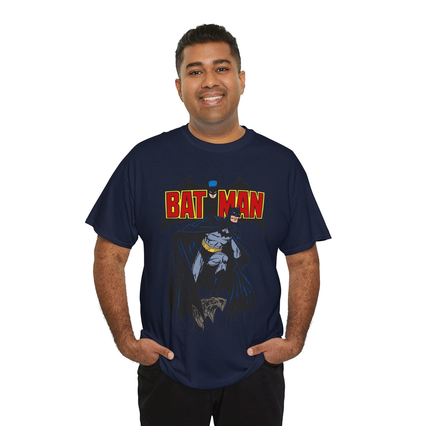Golden Age Batman T-Shirt - John Byrne Art - DC Comics - Gotham City - Justice Society Member - JSA