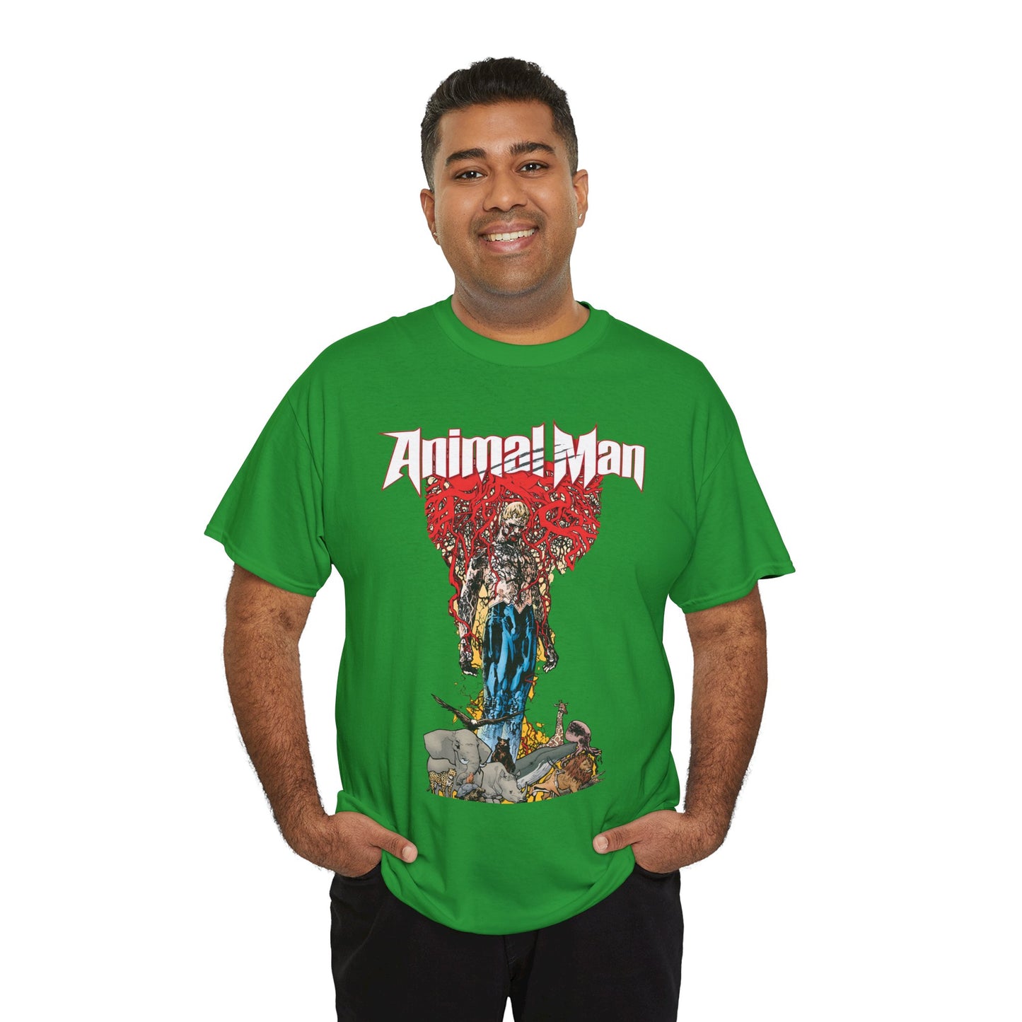 Animal Man T-Shirt - Travel Foreman Art - Buddy Baker - New 52 - DC Comics