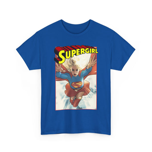 Supergirl T-Shirt - Pablo Villalobos Art - Kara Zor-El - Upcoming Summer 2026 Movie - DC Comics