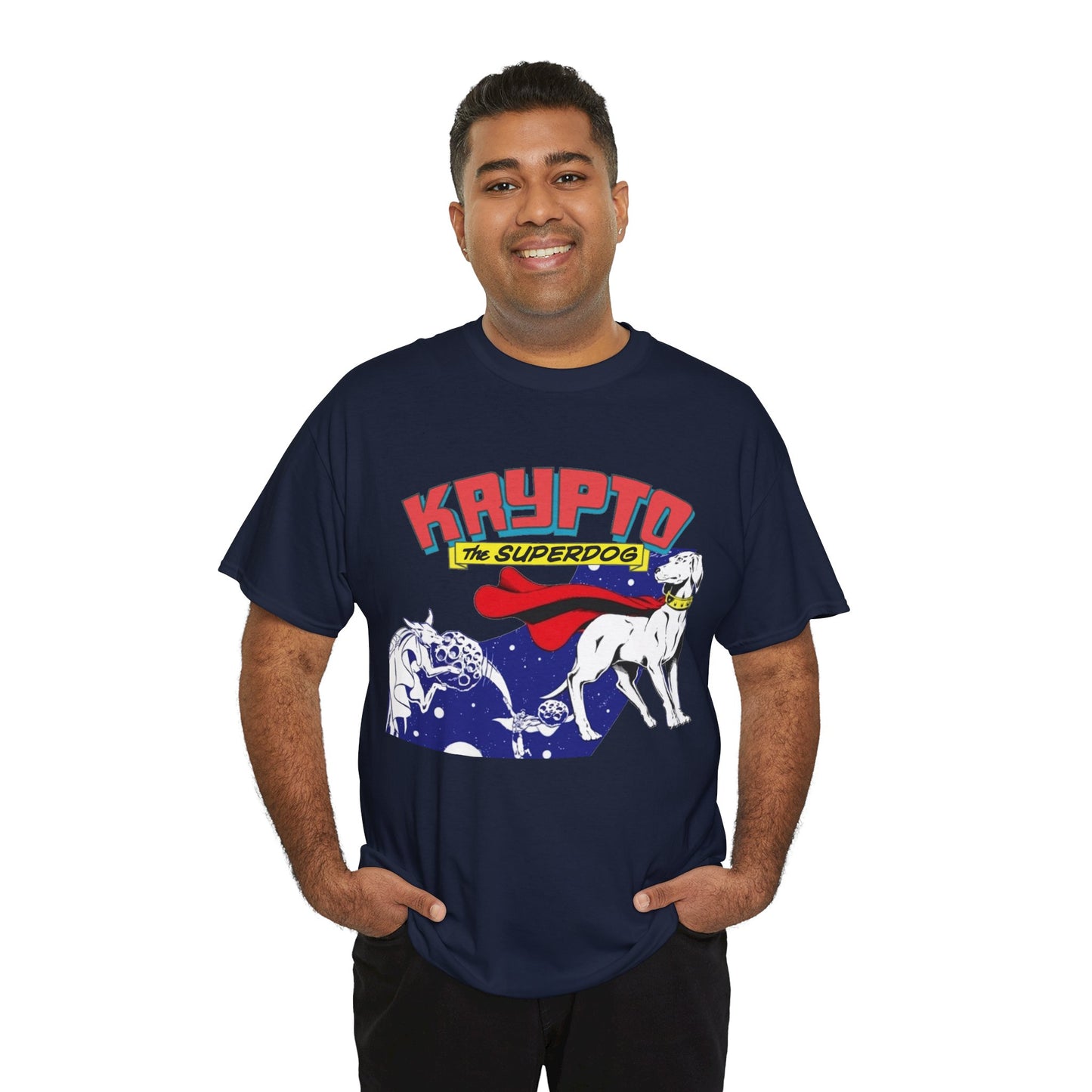 Krypto T-Shirt - James Gunn Superman Movie 2025 - Superman's Beloved Pet -Super Dog from Krypton - Stays at the Fortress of Solitude - DC Comics