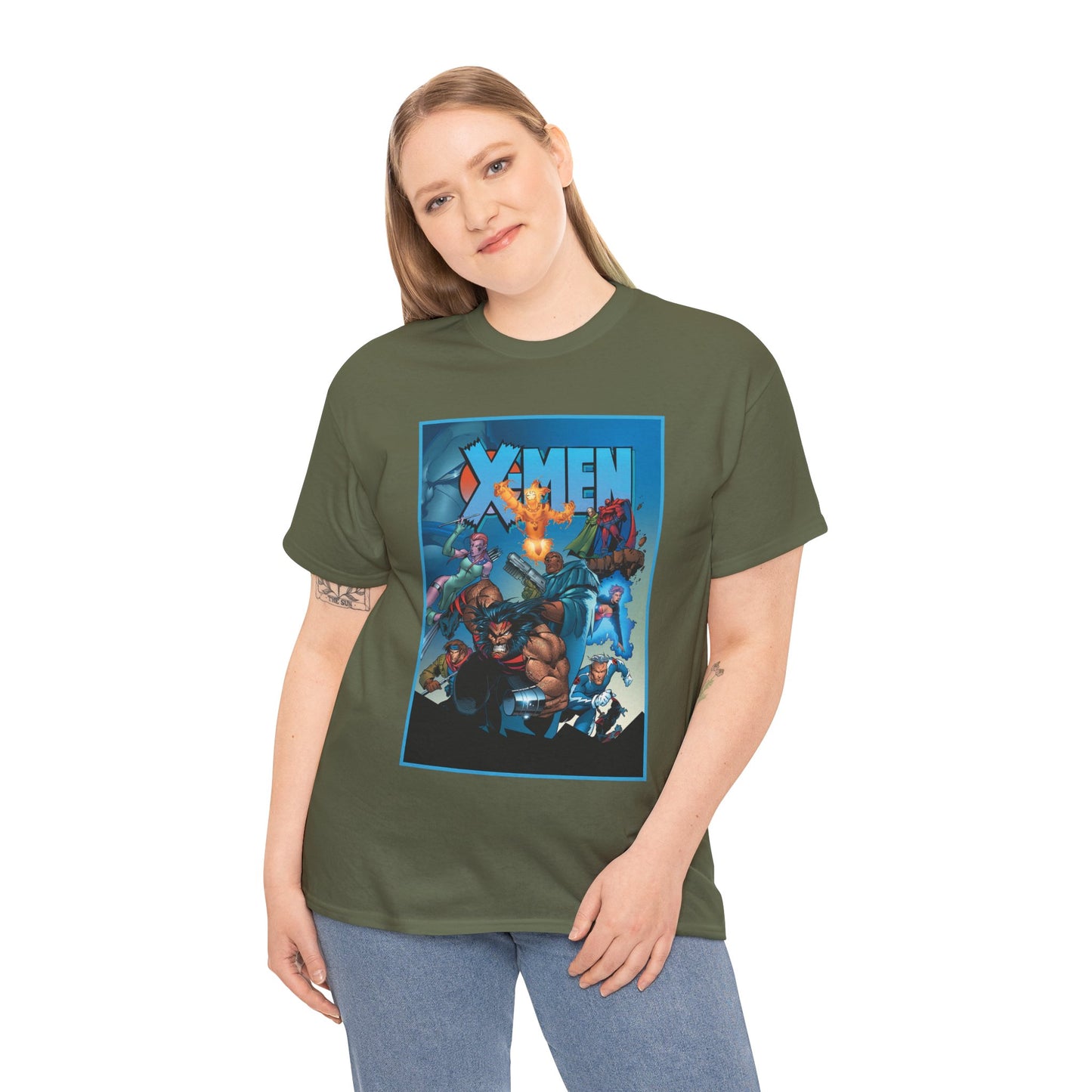 X-Men: Age of Apocalypse T-Shirt - Wolverine, Magneto, Bishop, Quicksilver, Blink - Mutant Alternate Reality - Marvel Comics