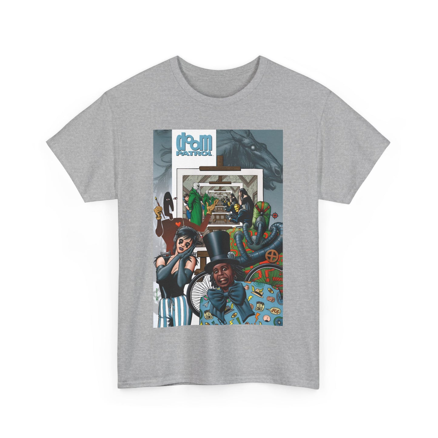 Doom Patrol T-Shirt - Brian Bolland Art - Grant Morrison Story - DC Comics/Vertigo Comics