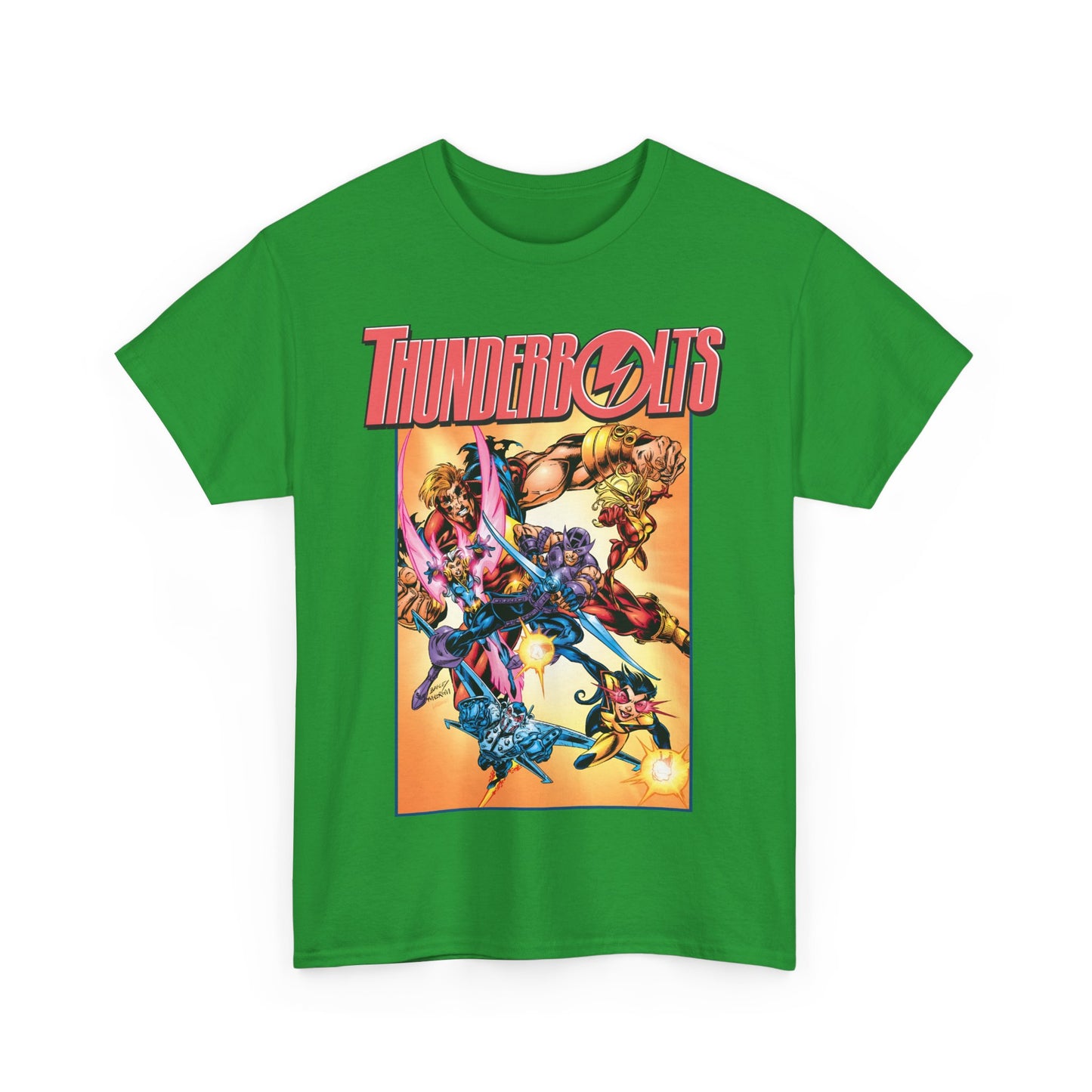 Thunderbolts T-Shirt - Mark Bagley Art - Hawkeye, Songbird - Marvel Comics - Avengers Connection