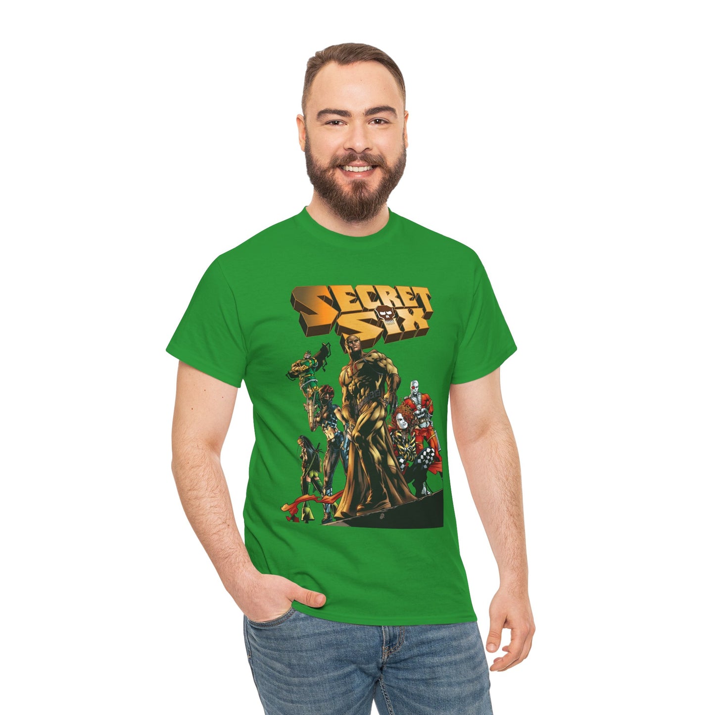 Secret Six T-Shirt - Gail Simoine Series - Catman, Ragdoll, Deadshot - DC Comics
