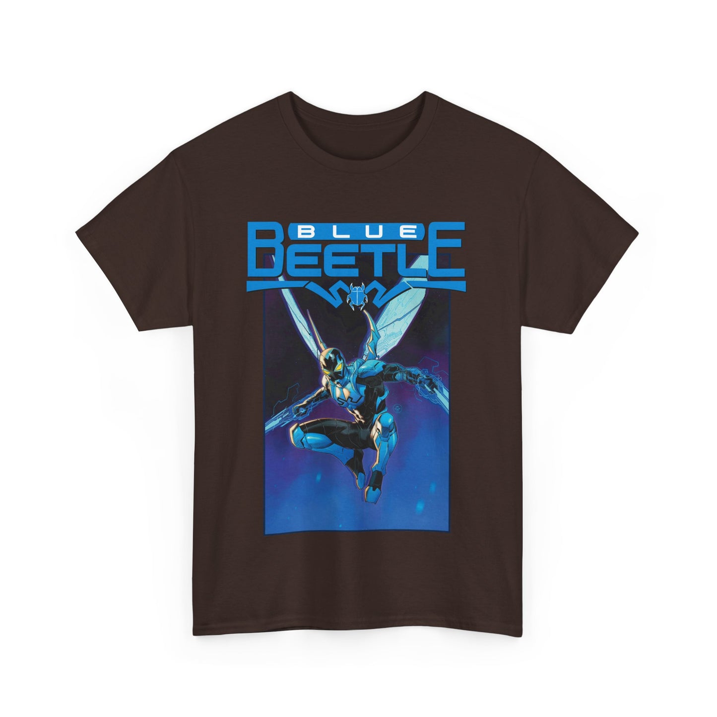 Blue Beetle T-Shirt - Dan Mora Art - DC Comics Character - Jaime Reyes