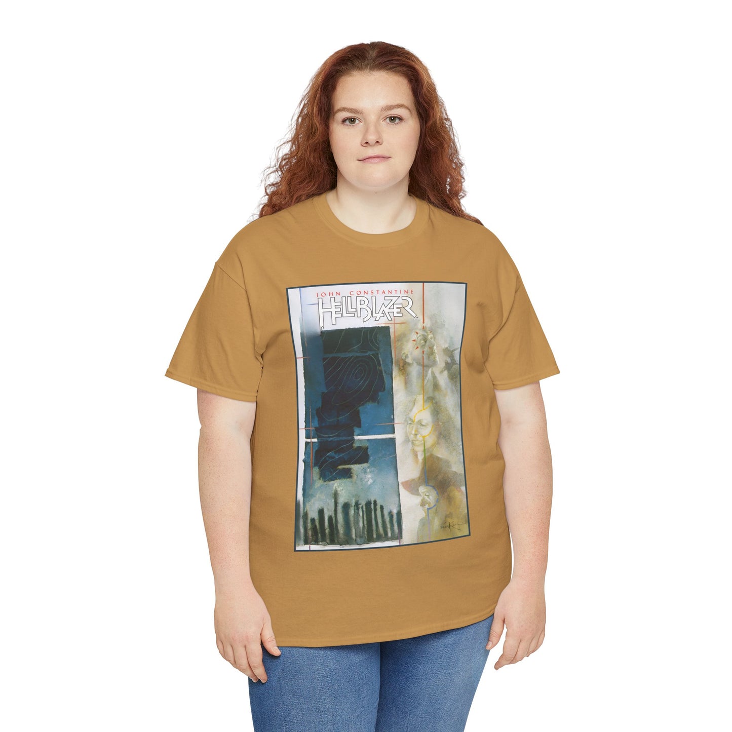 Hellblazer T-Shirt - Dave McKean Art - Vertigo Comics - John Constantine - #14 Cover Art