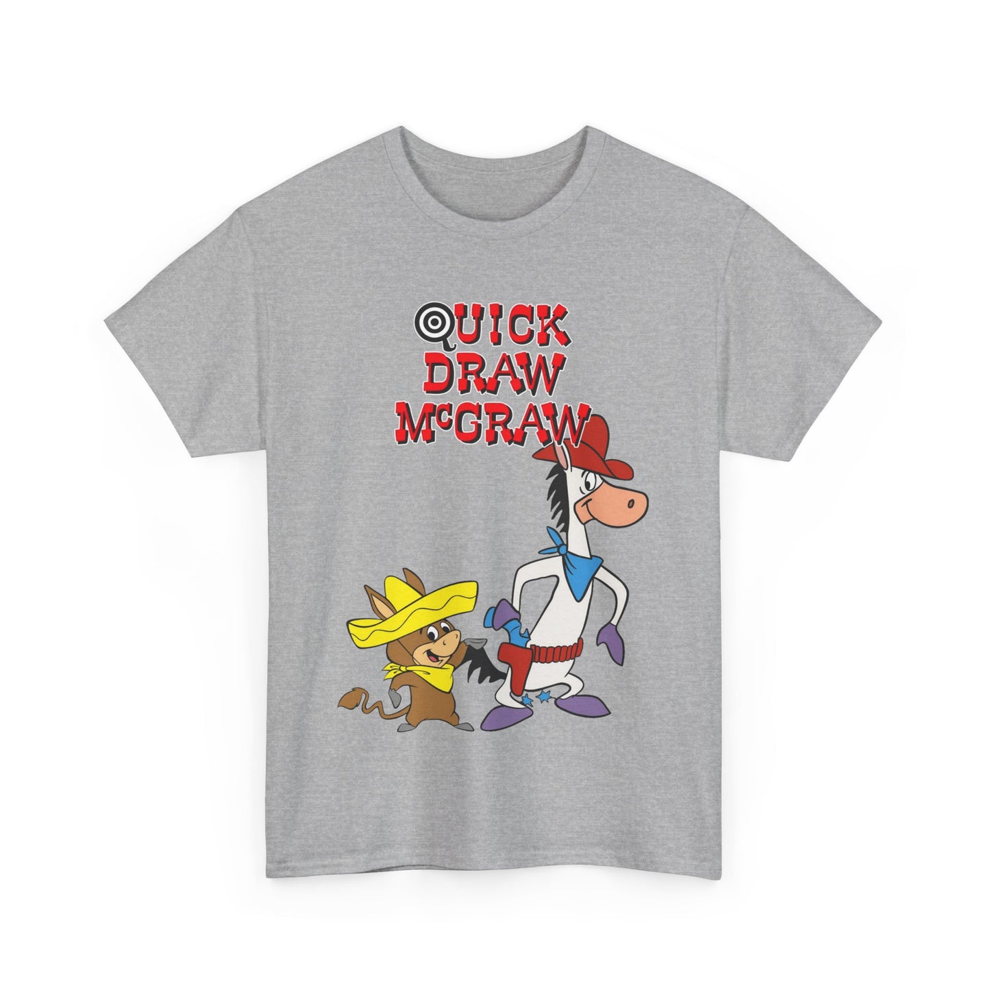 Quick Draw McGraw T-Shirt - Baba Looey - Hanna-Barbera Cartoon - Popular 1960s TV Animation