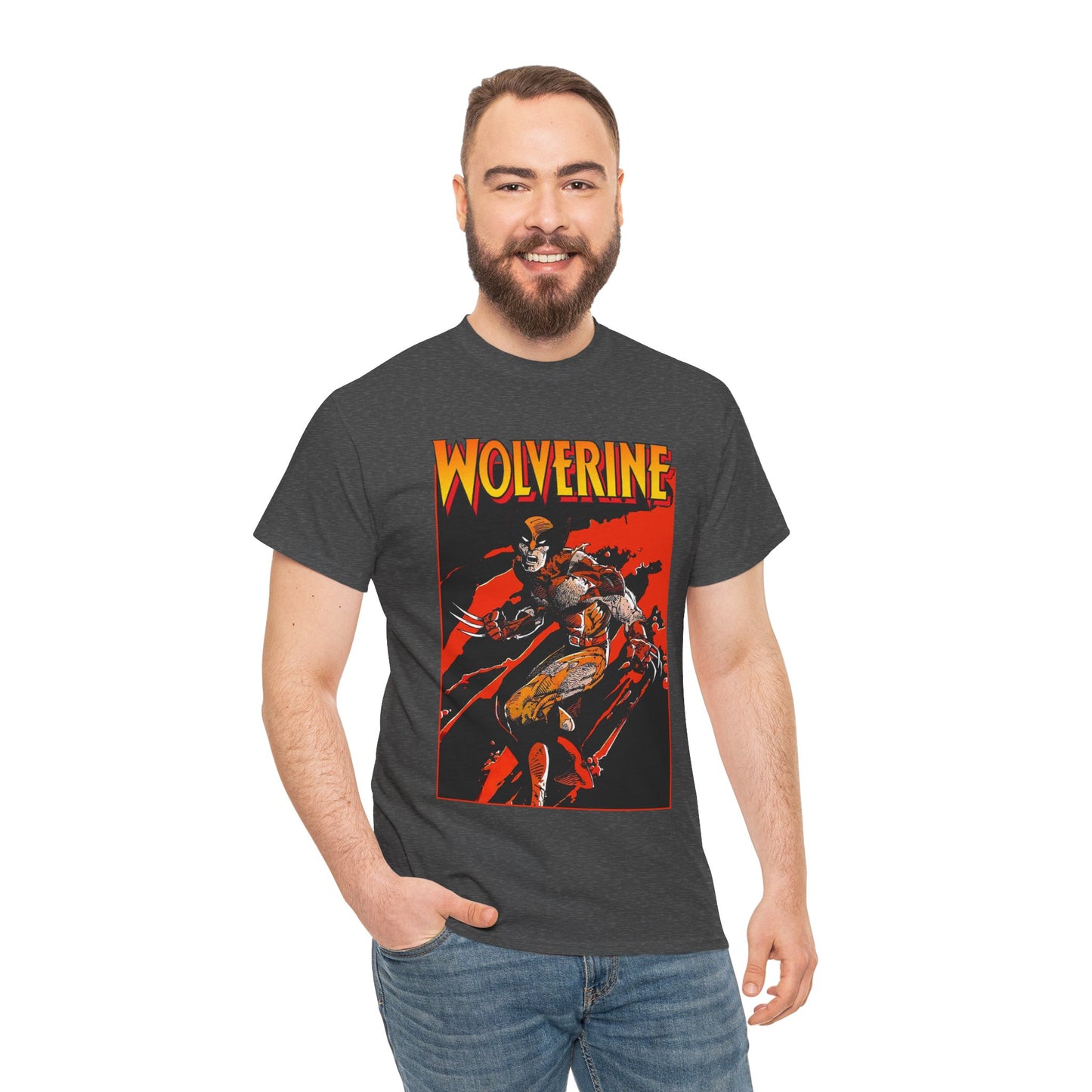 Wolverine T-Shirt - Barry Windsor-Smith Art - X-Men Member & Leader - Mutant Warrior - Logan - Marvel Comics