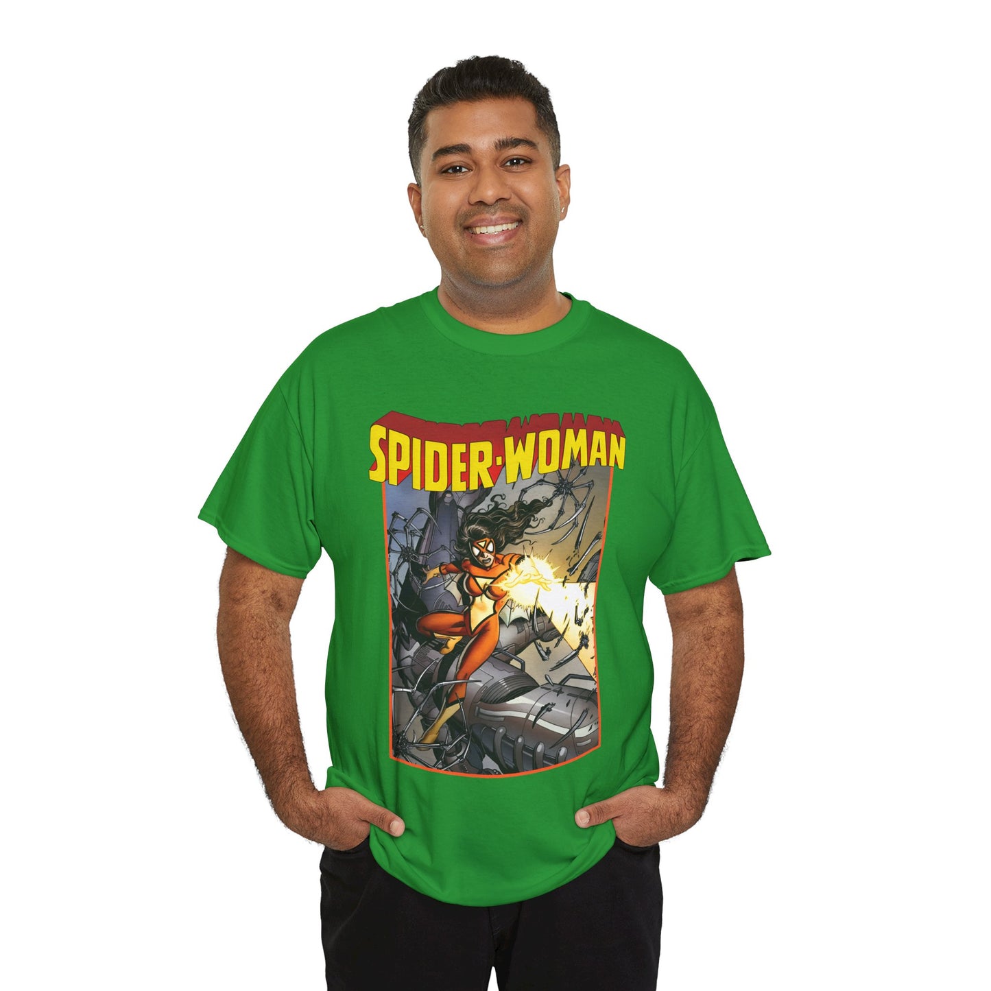 Spider-Woman T-Shirt - George Perez Art - Jessica Drew - Marvel Comics