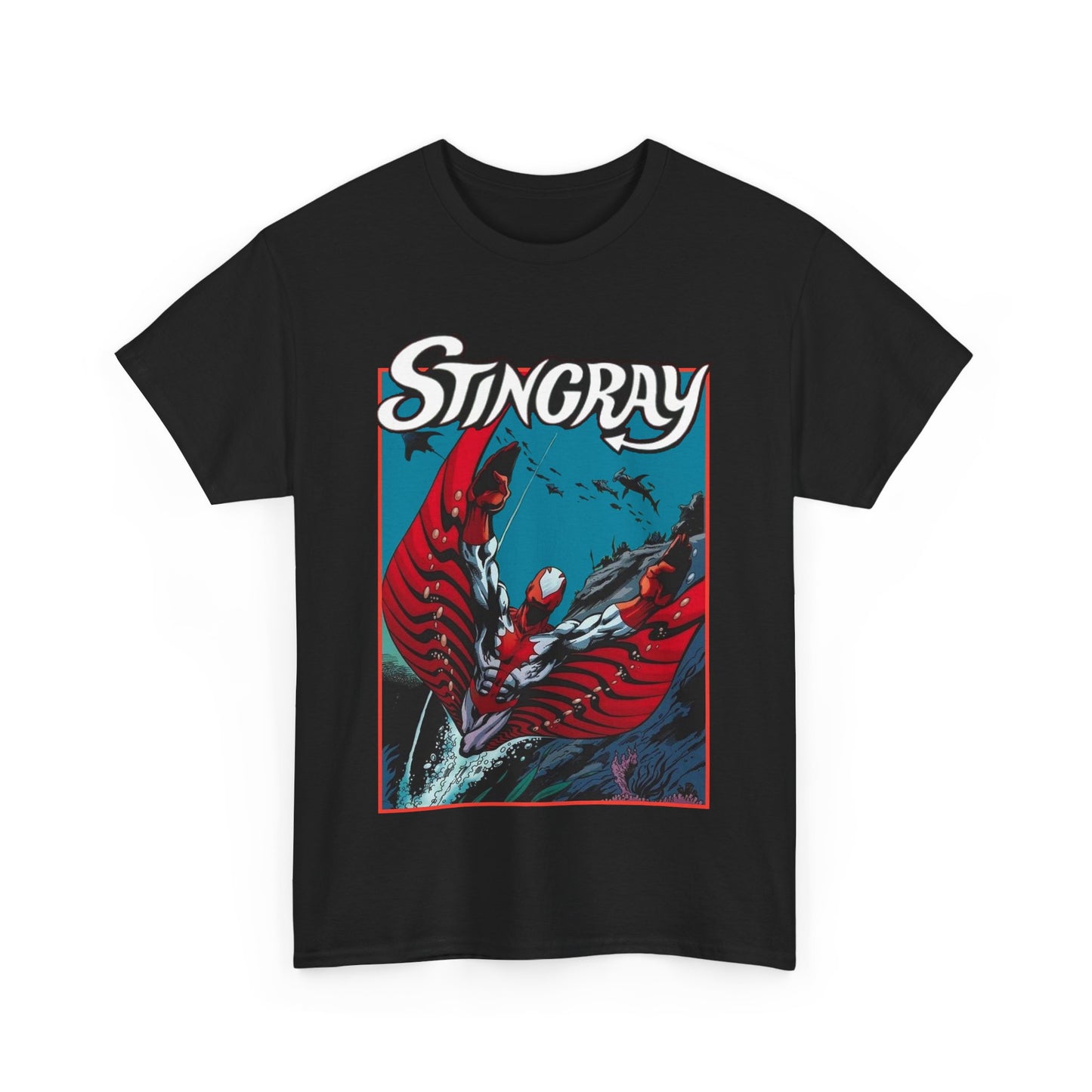 Stingray T-Shirt - Tales to Astonish First Appearance - Walter Newell - Avengers Member - Marvel Comics - Engineer, Oceanographer - Hydro-Base
