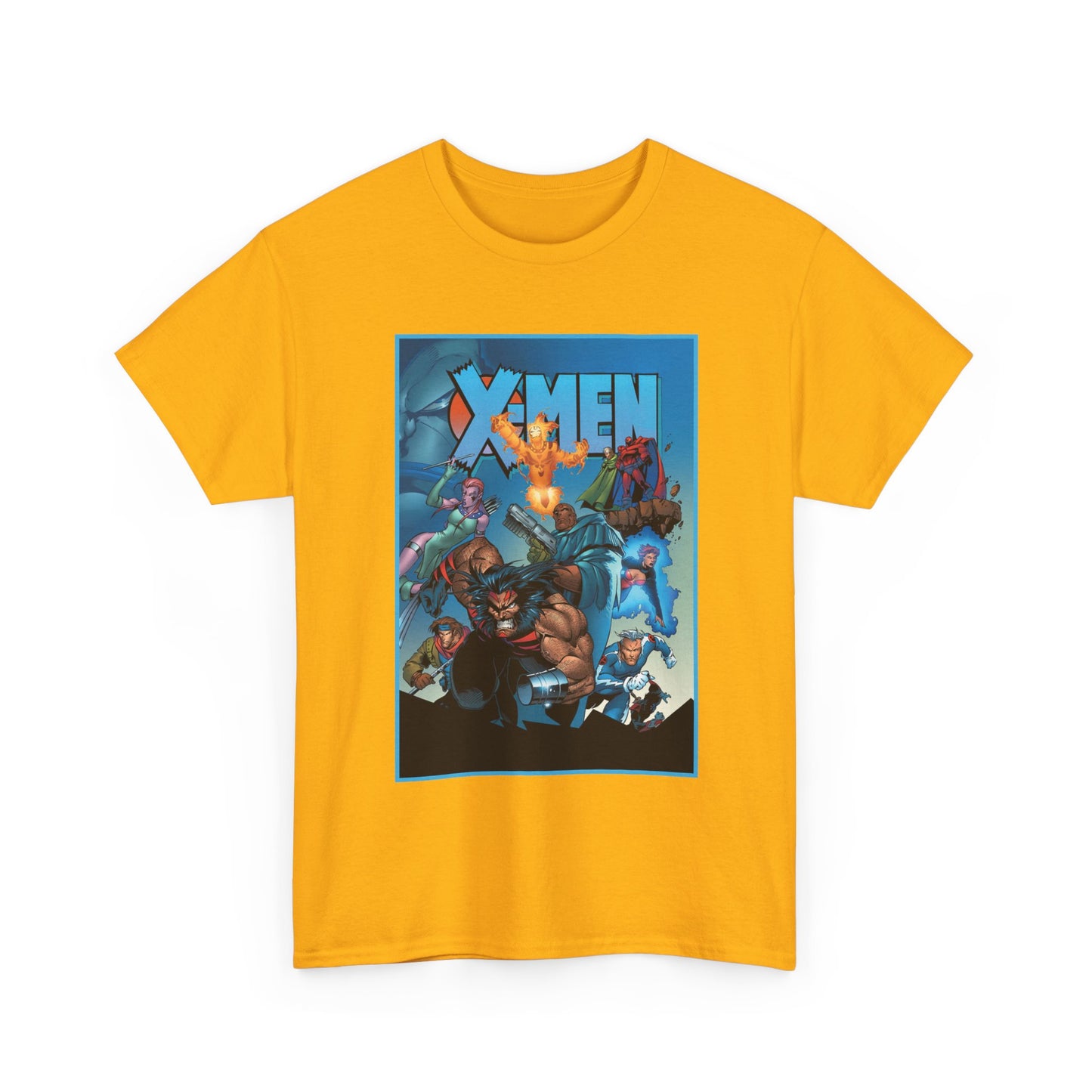 X-Men: Age of Apocalypse T-Shirt - Wolverine, Magneto, Bishop, Quicksilver, Blink - Mutant Alternate Reality - Marvel Comics