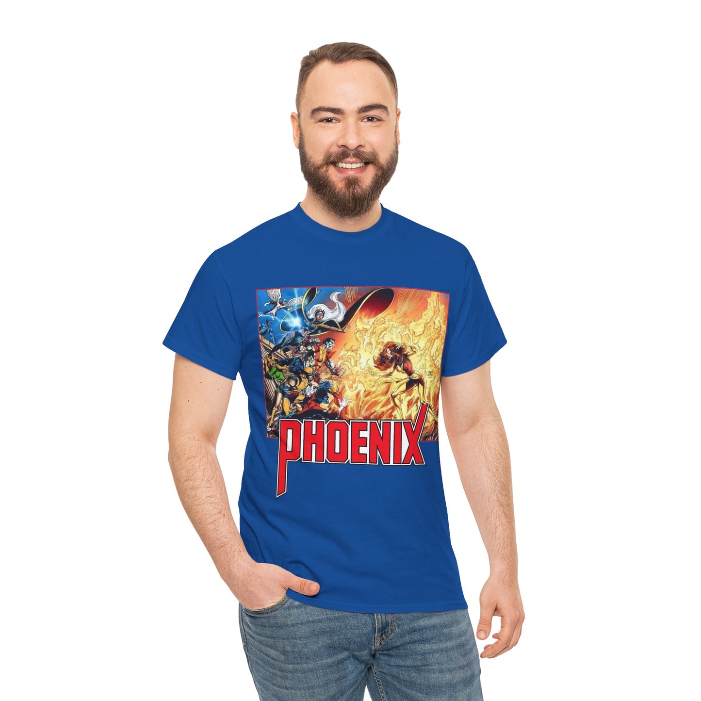 Phoenix T-Shirt - John Byrne Art - Untold X-Men Story - Jean Grey - Marvel Comics - Cyclops, Wolverine