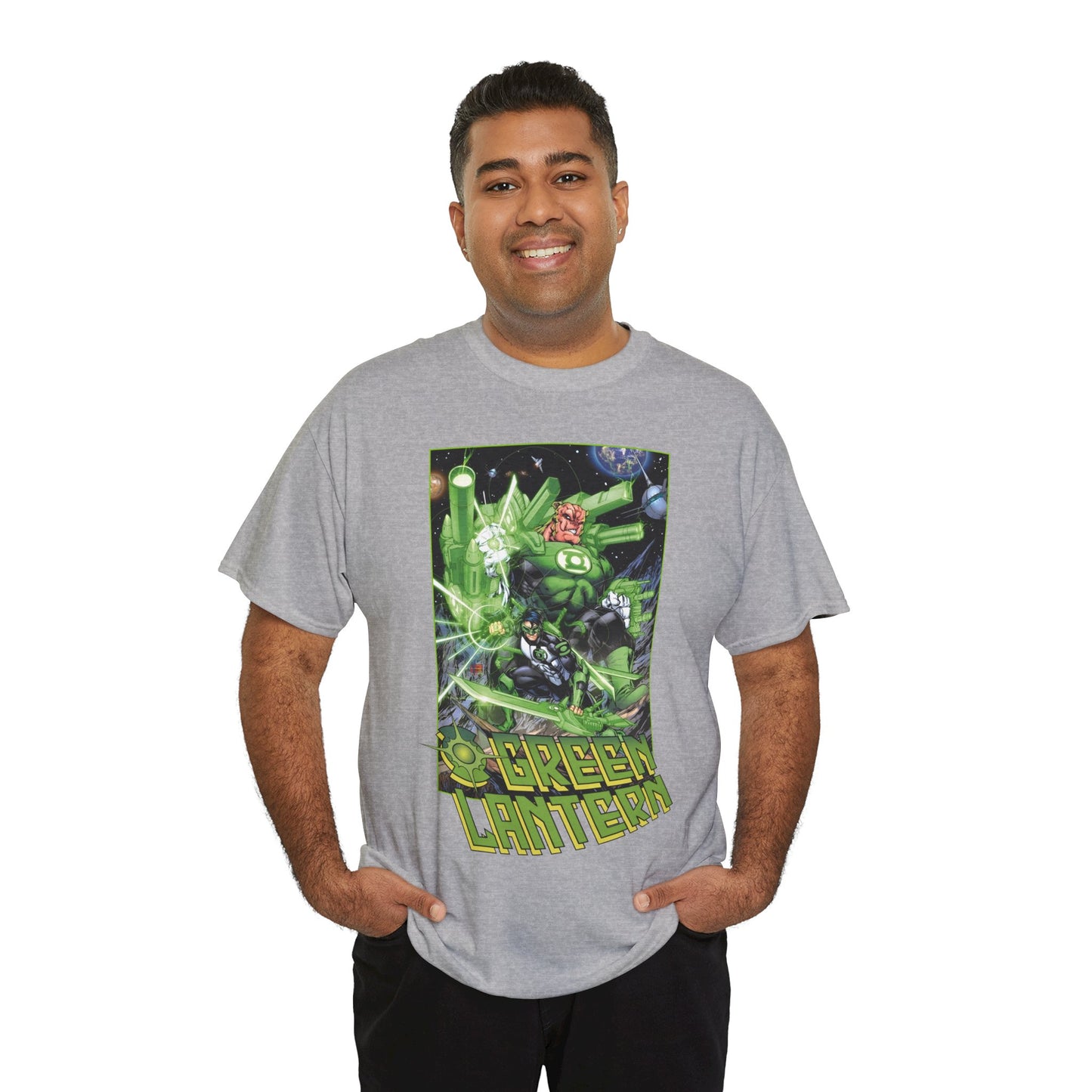 Green Lantern T-Shirt - Kyle Rayner & Kilowog - DC Comics - Green Lantern Corps