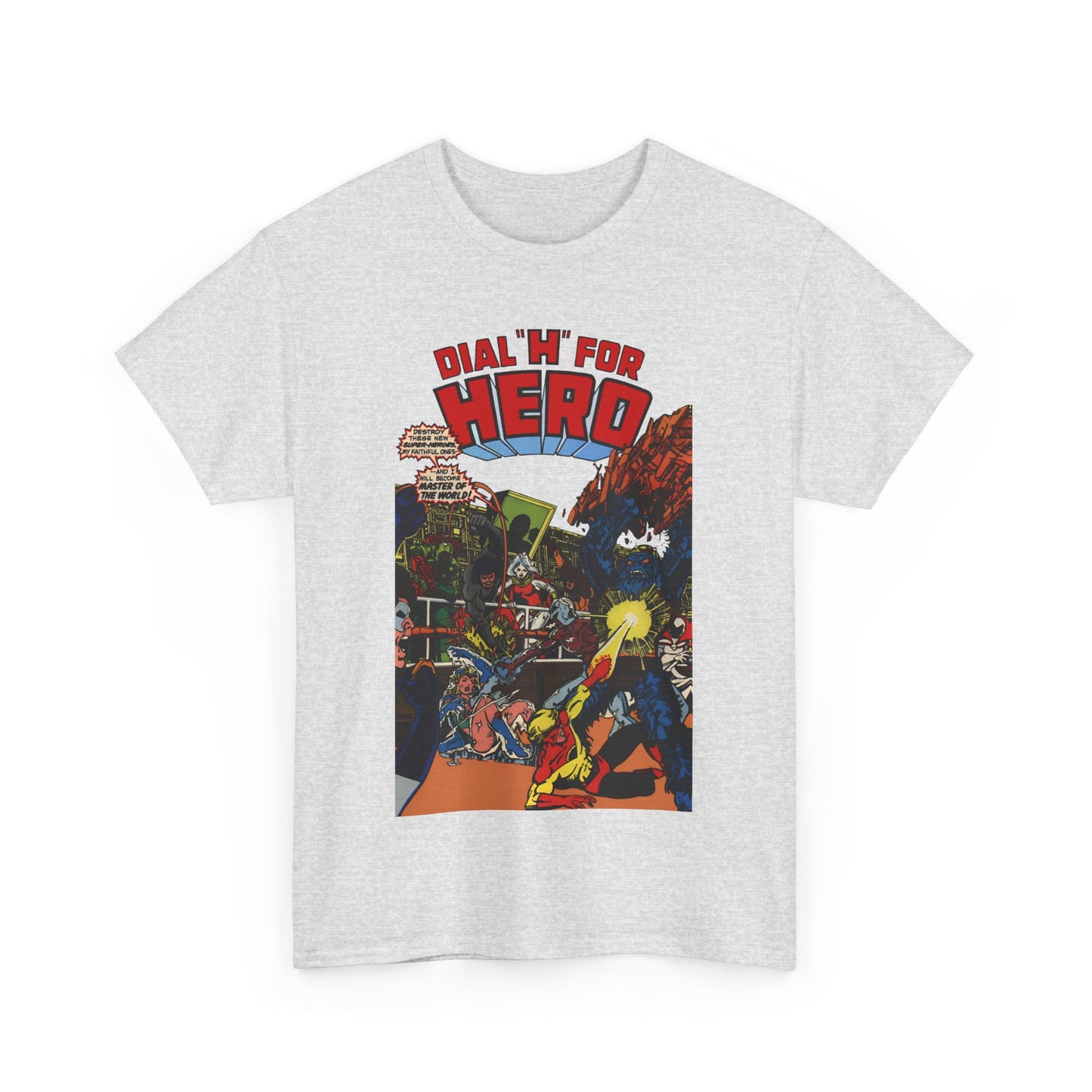 Dial "H" For Hero T-Shirt - George Perez Art - Chris King and Vicki Grant - Adventure Comics Series - DC Comics