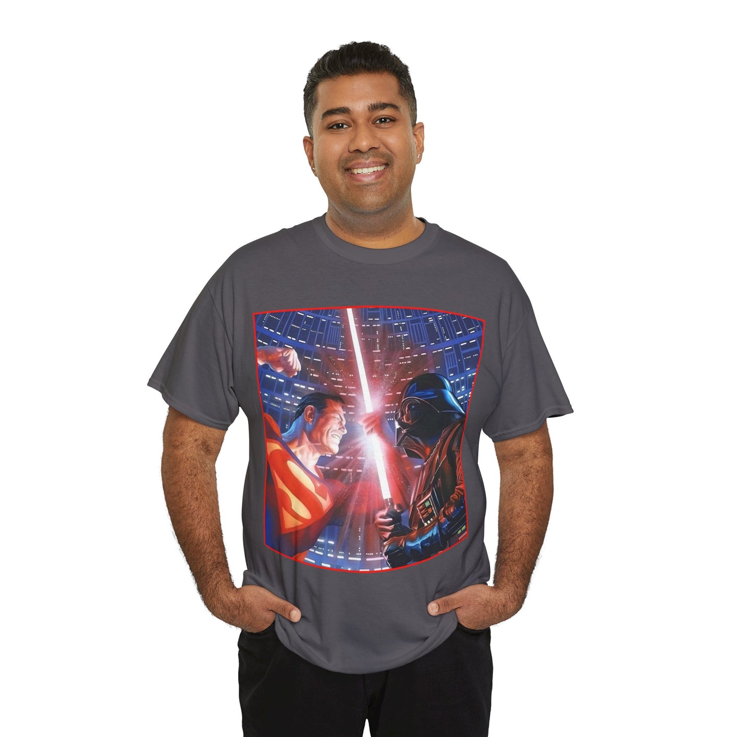 Superman Vs Darth Vader T-Shirt - Alex Ross Art - DC Comics - Star Wars