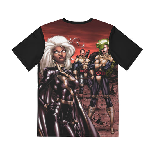 Uncanny X-Men All Over Print Tee (Polyester) - Jim Lee Art - Wolverine, Havok, Jubilee, Psylocke - Marvel Comics