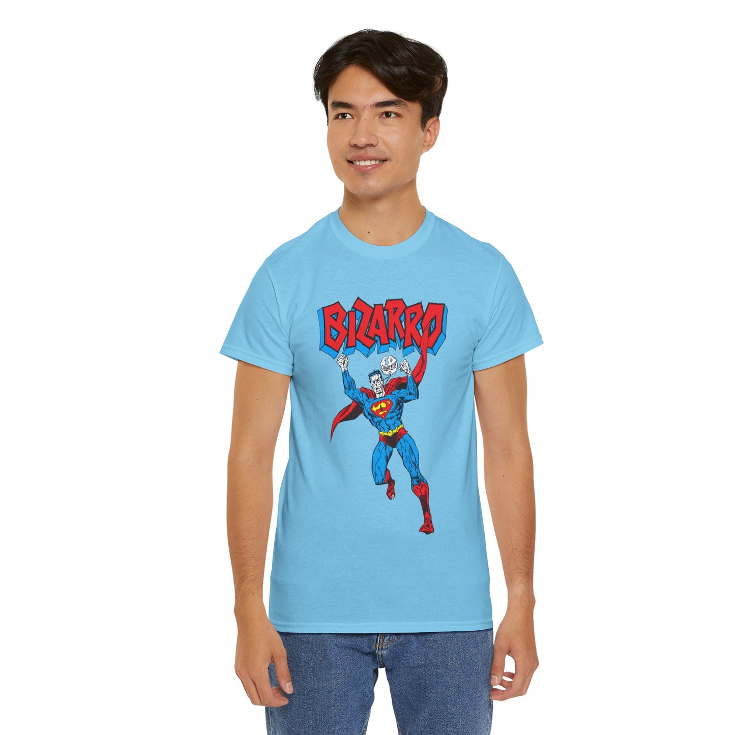 Bizarro T-Shirt - Superman Villain - DC Comics - Bizarro World - Who's Who Art - Silver Age Favourite