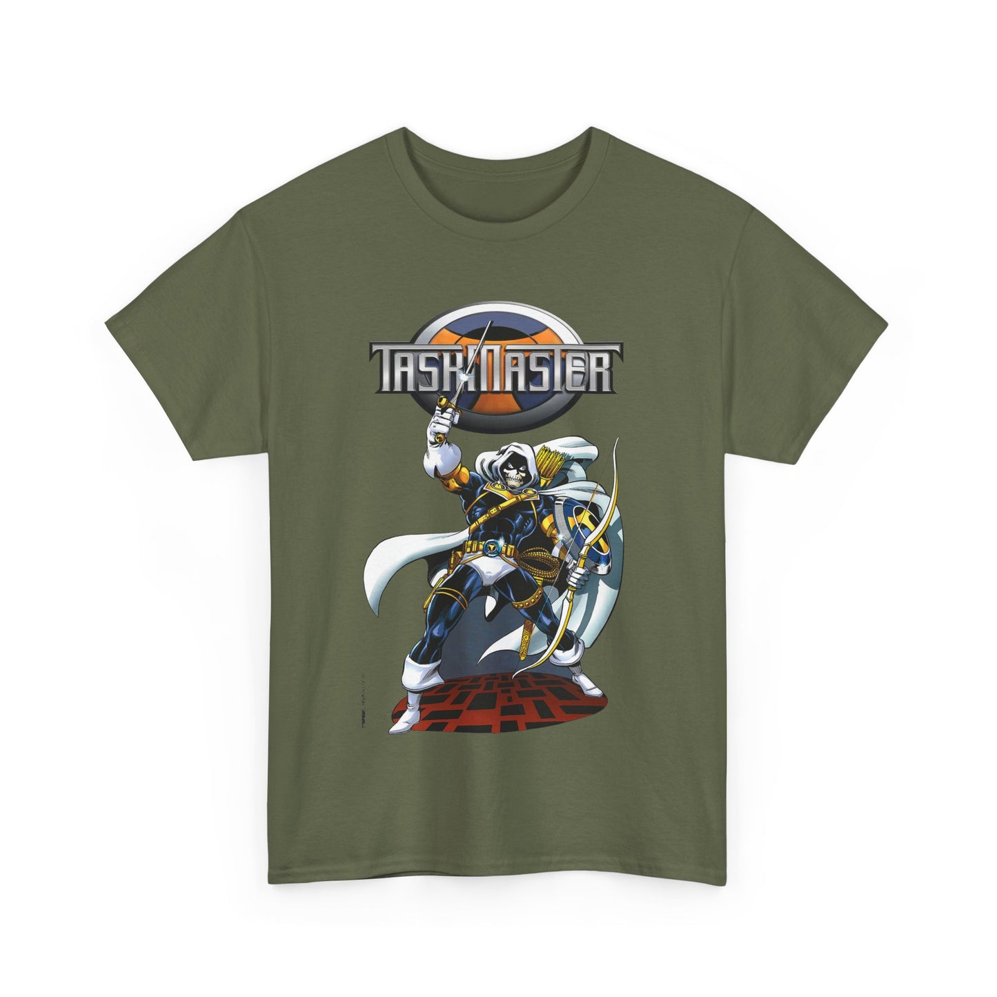 Taskmaster T-Shirt - George Perez Art - Avengers Foe & Mercenary - Marvel Comics