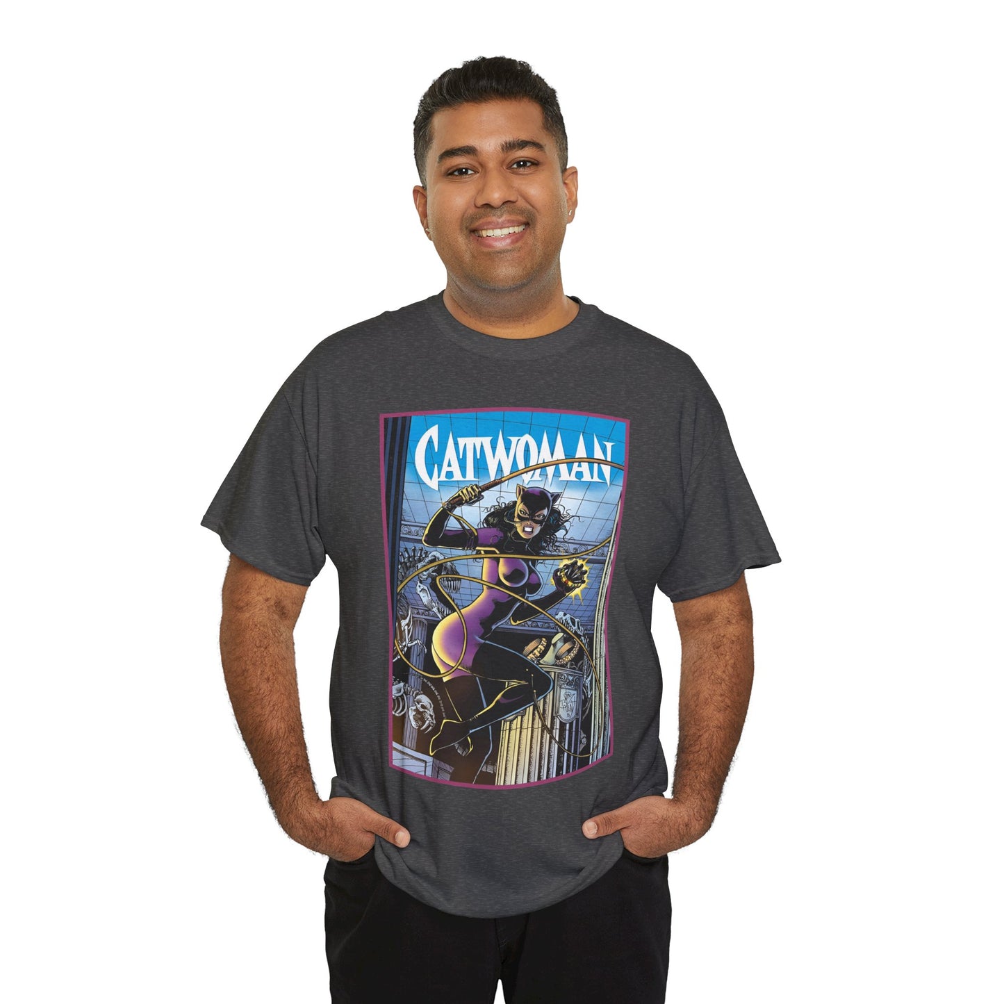 Catwoman T-Shirt - Jim Balent 1990s Art - Selina Kyle - Batman Character, Ally - Gotham City - DC Comics