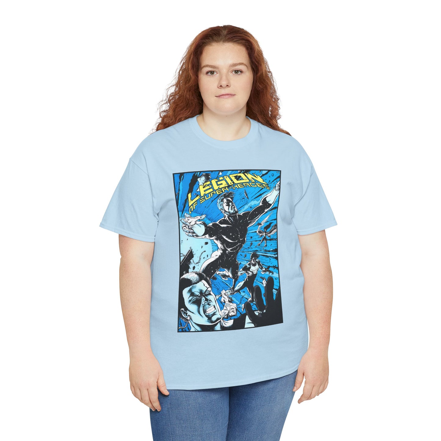 Legion of Super-Heroes T-Shirt - Steve Lightle Art - DC Comics - Starboy, Thom Kallor